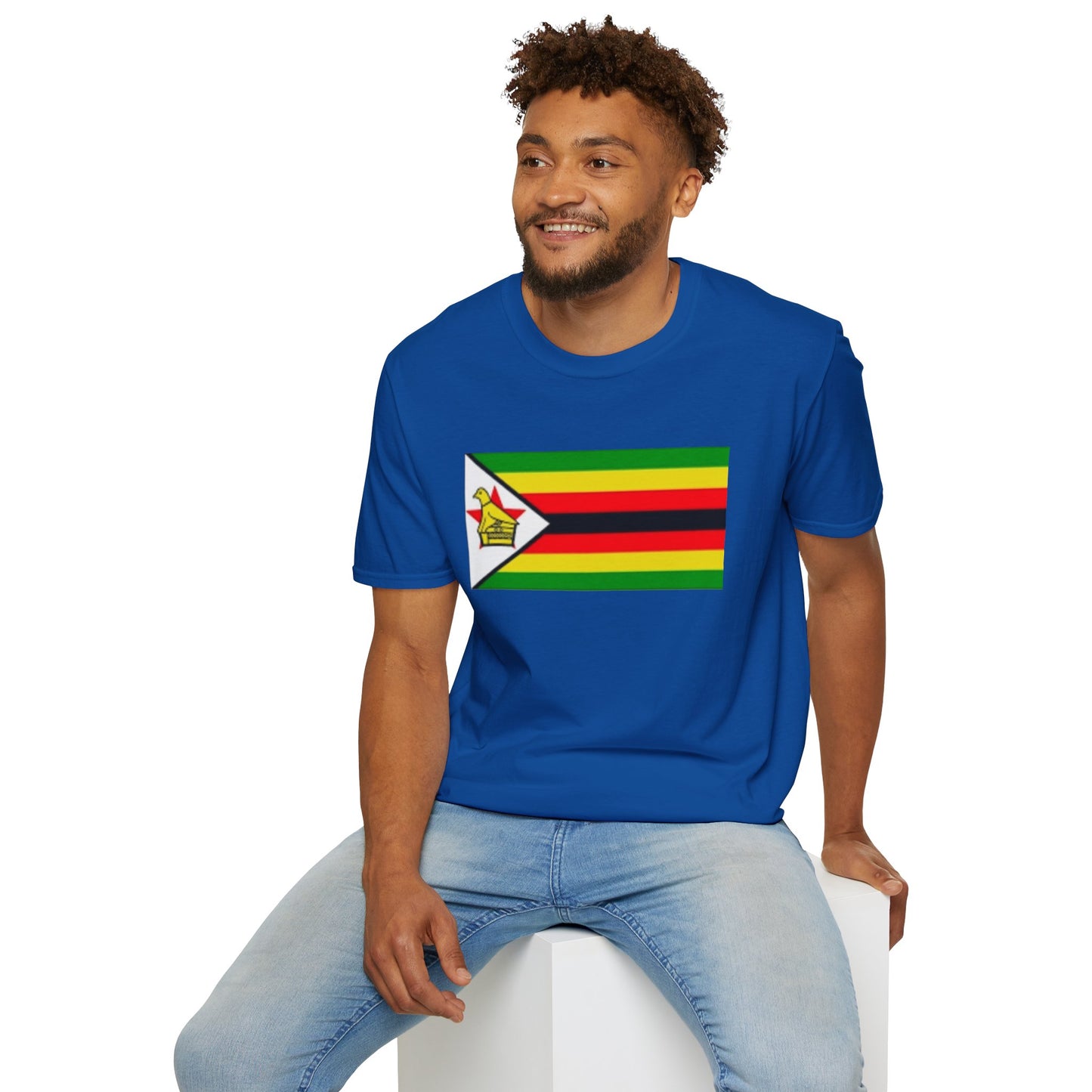 Unisex Softstyle T-Shirt -- Zimbabwe