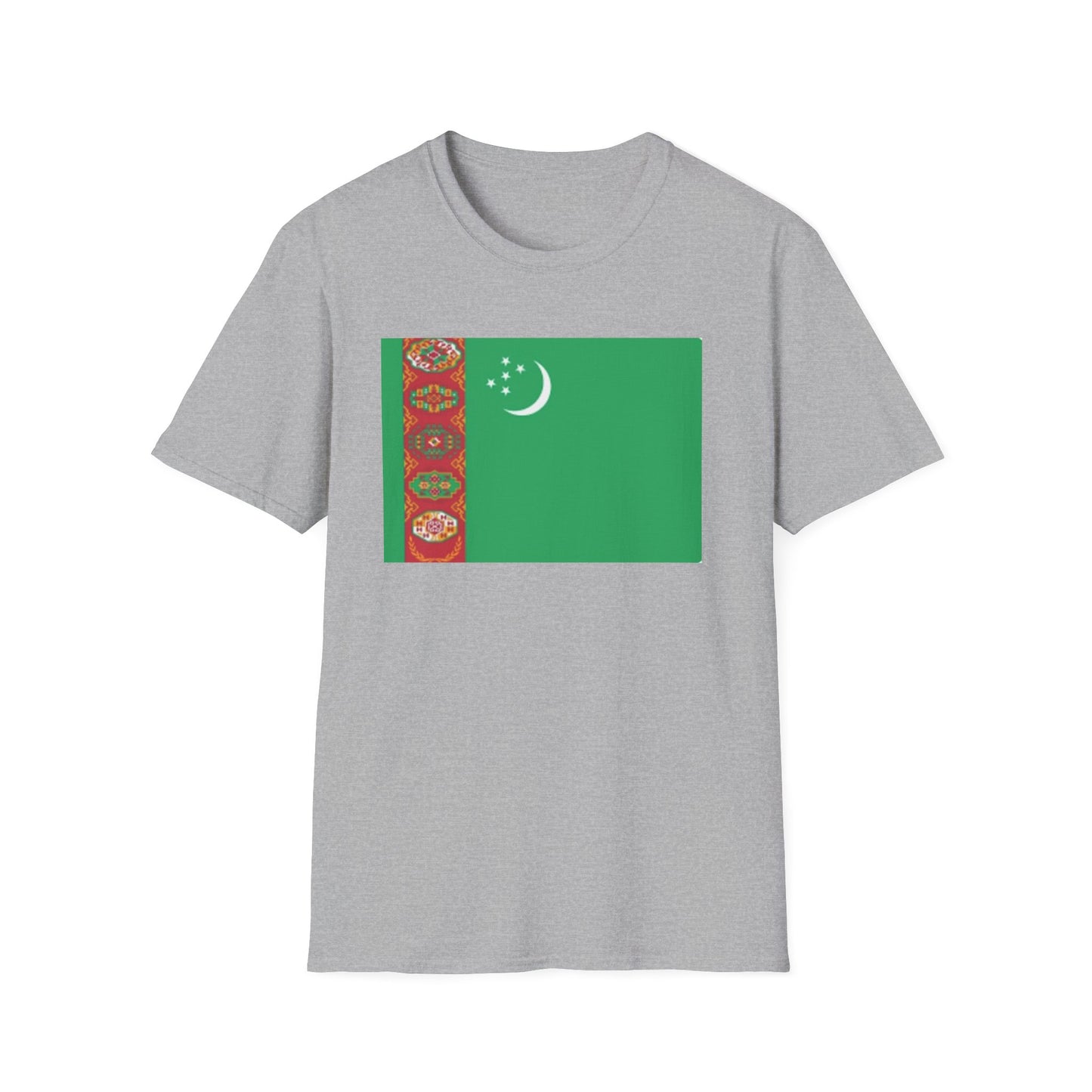 Unisex Softstyle T-Shirt -- Turkmenistan