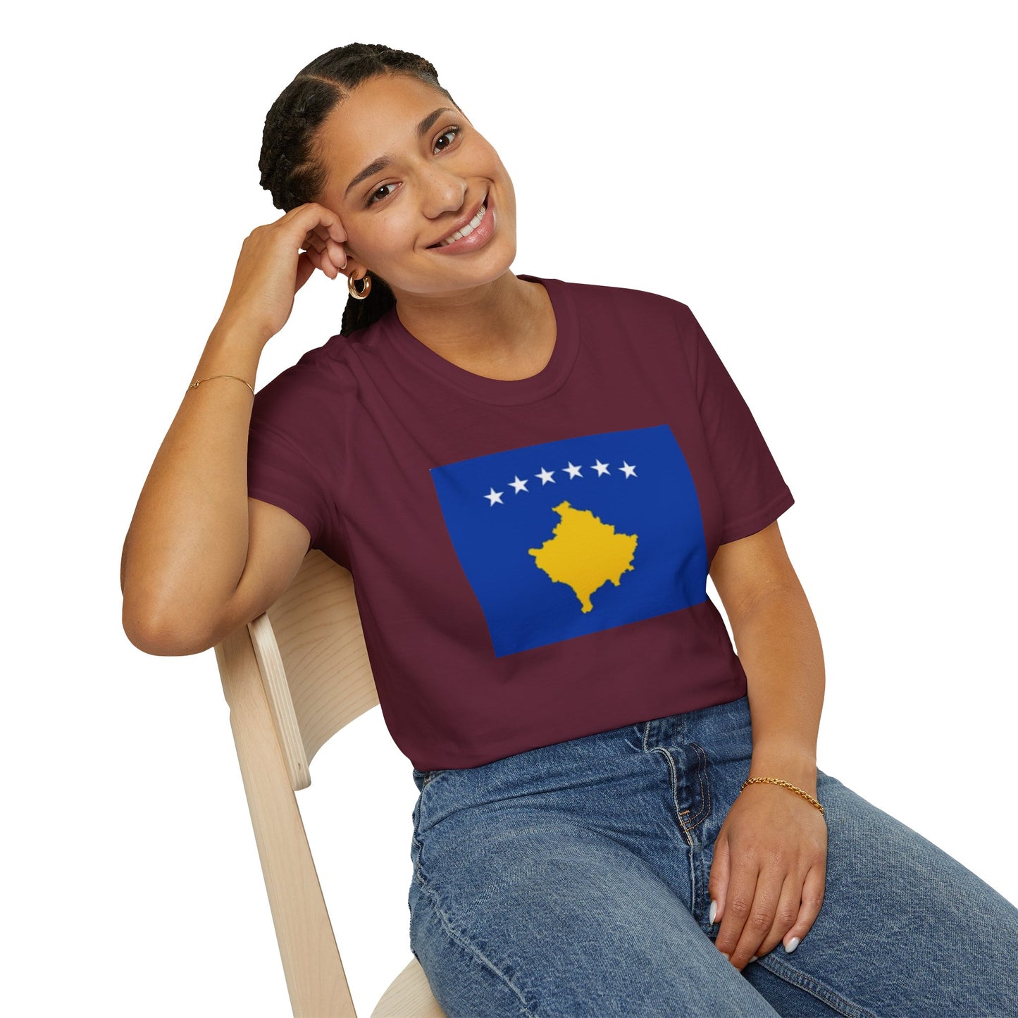 Unisex Softstyle T-Shirt -- Kosovo