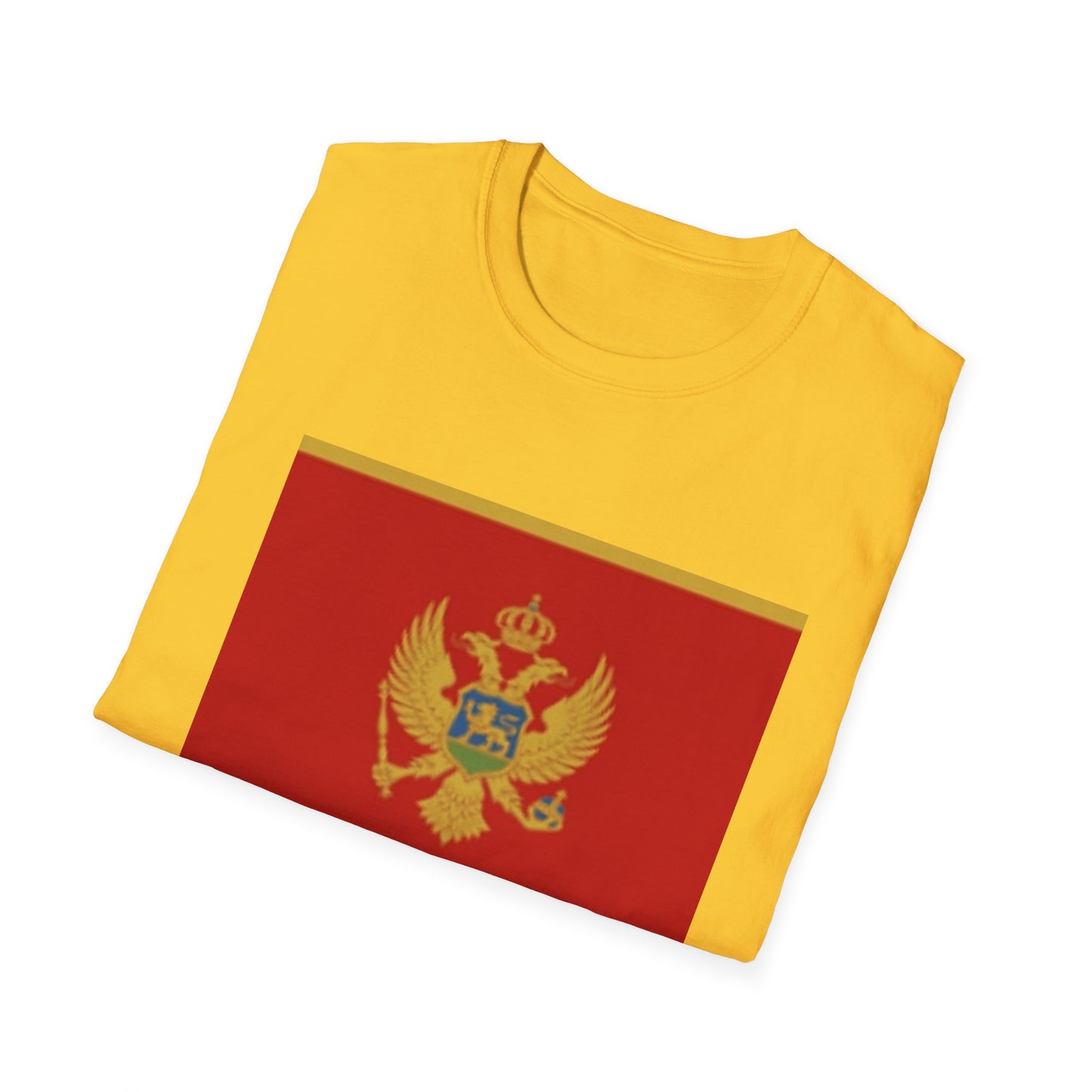 Unisex Softstyle T-Shirt -- Montenegro