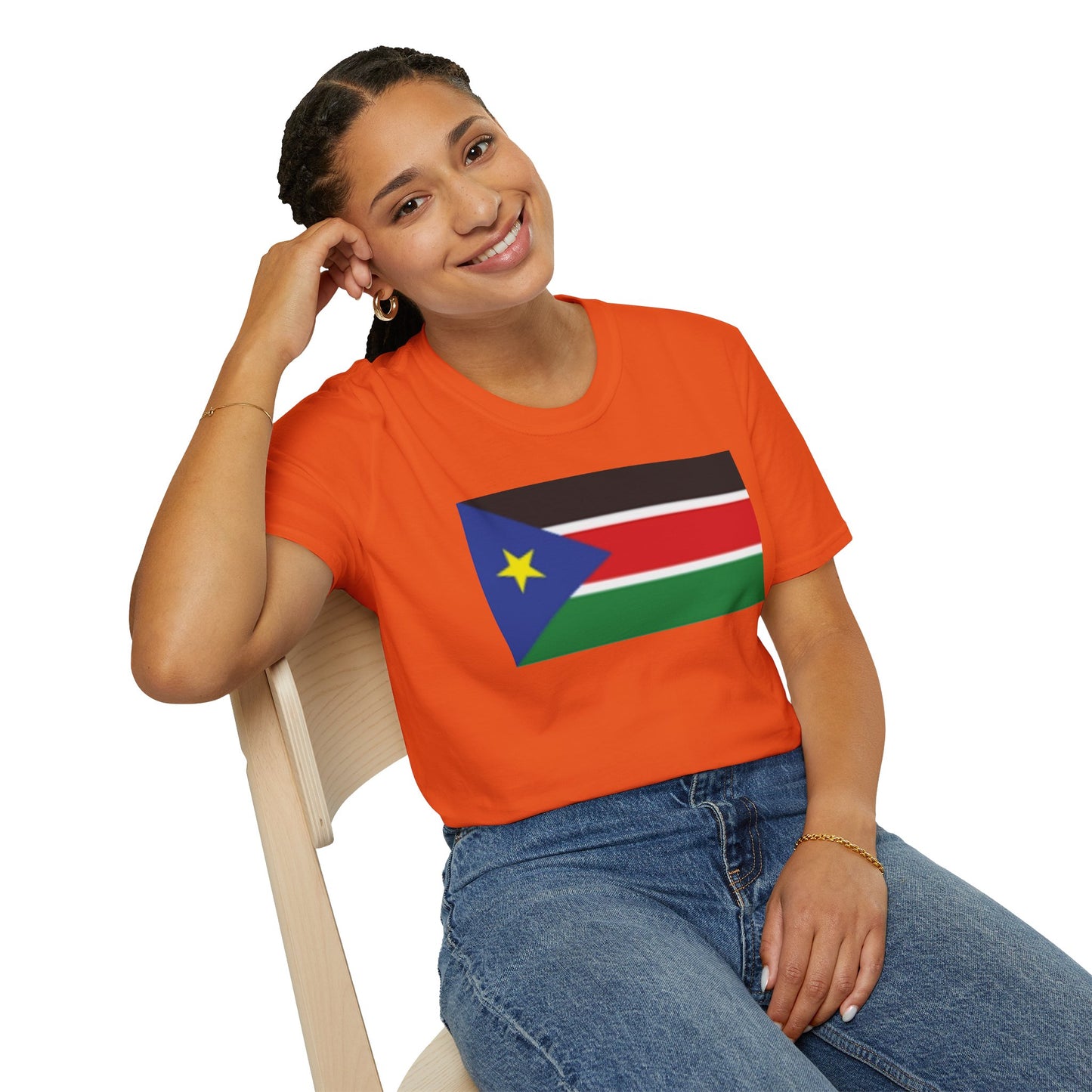 Unisex Softstyle T-Shirt -- South Sudan