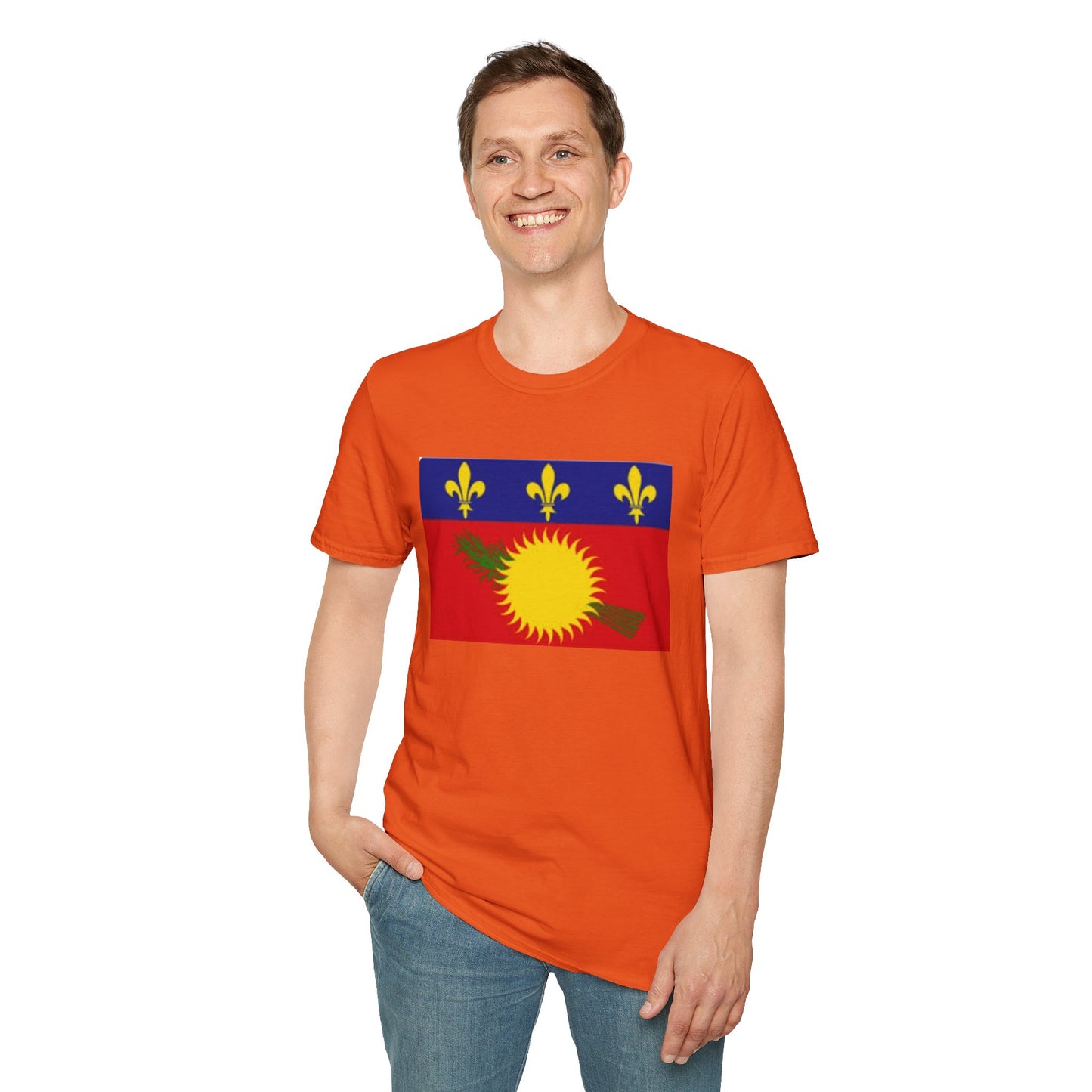 Unisex Softstyle T-Shirt -- Guadeloupe