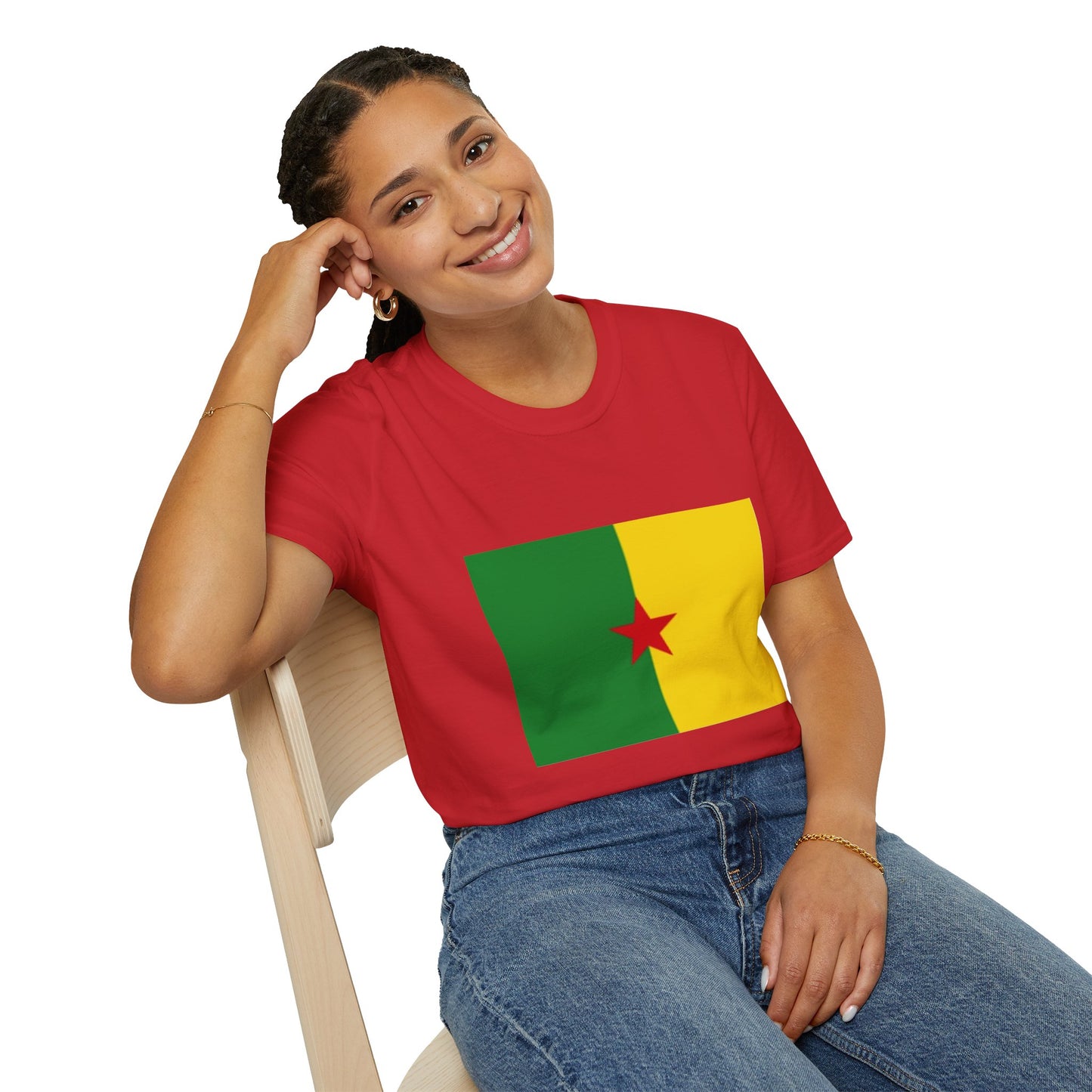 Unisex Softstyle T-Shirt -- French Guiana