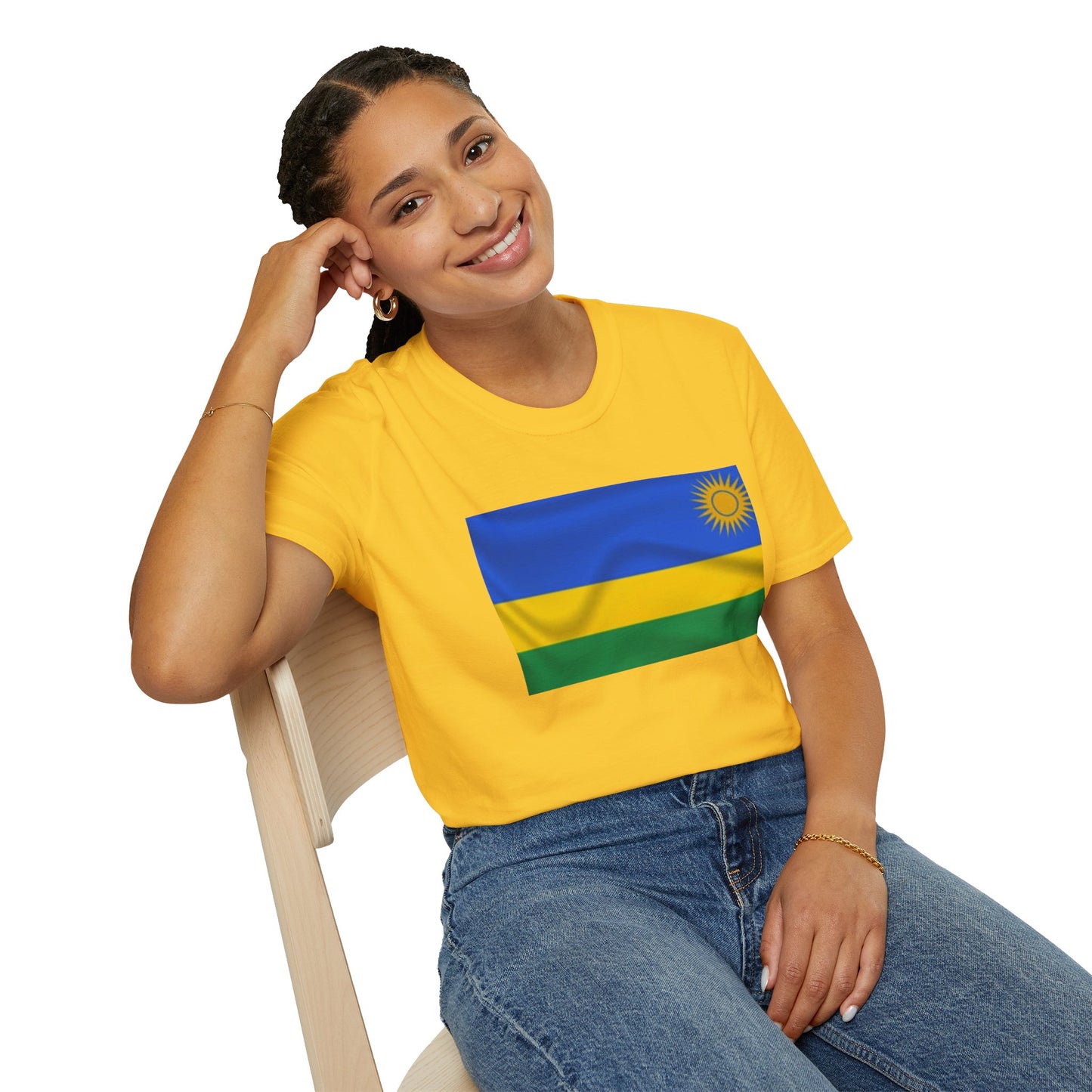 Unisex Softstyle T-Shirt -- Rwanda