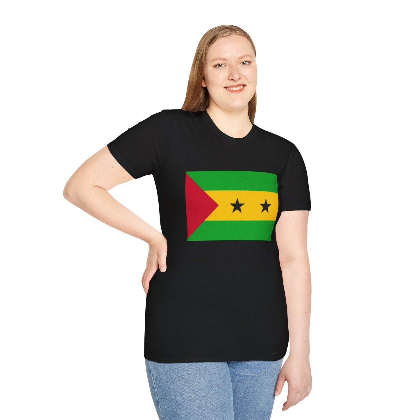 Unisex Softstyle T-Shirt -- Sao Tome and Principe