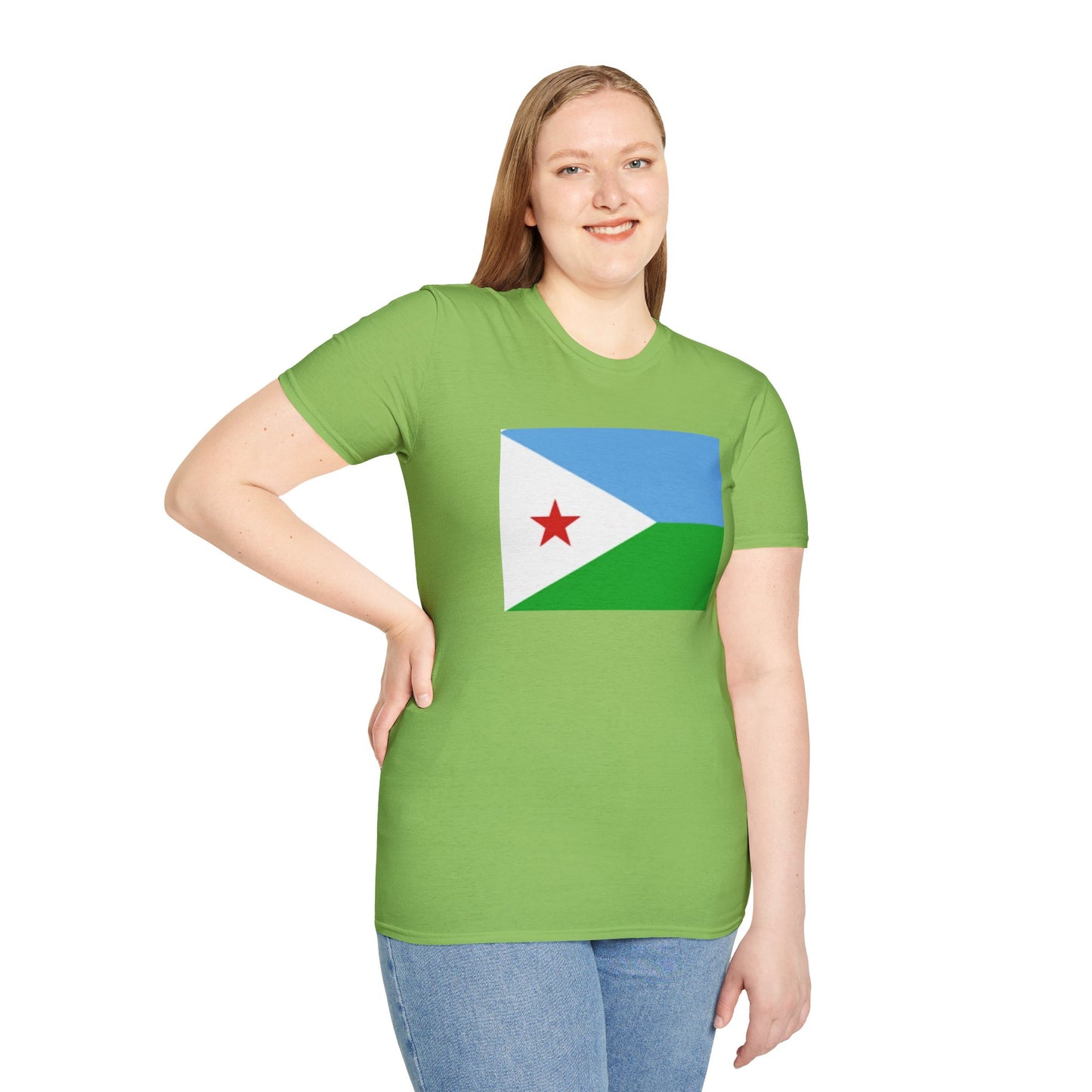 Unisex Softstyle T-Shirt -- Djibouti