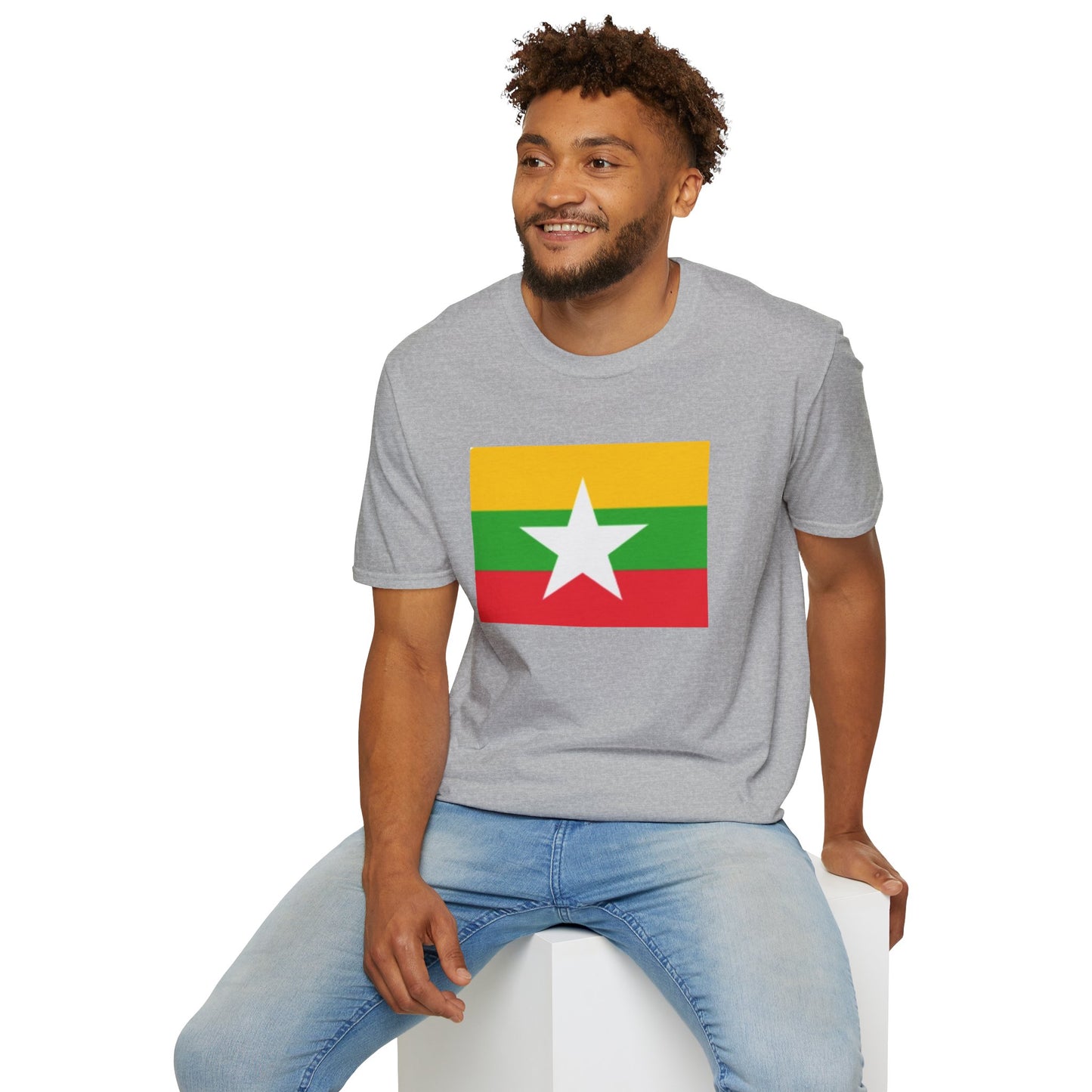 Unisex Softstyle T-Shirt -- Myanmar