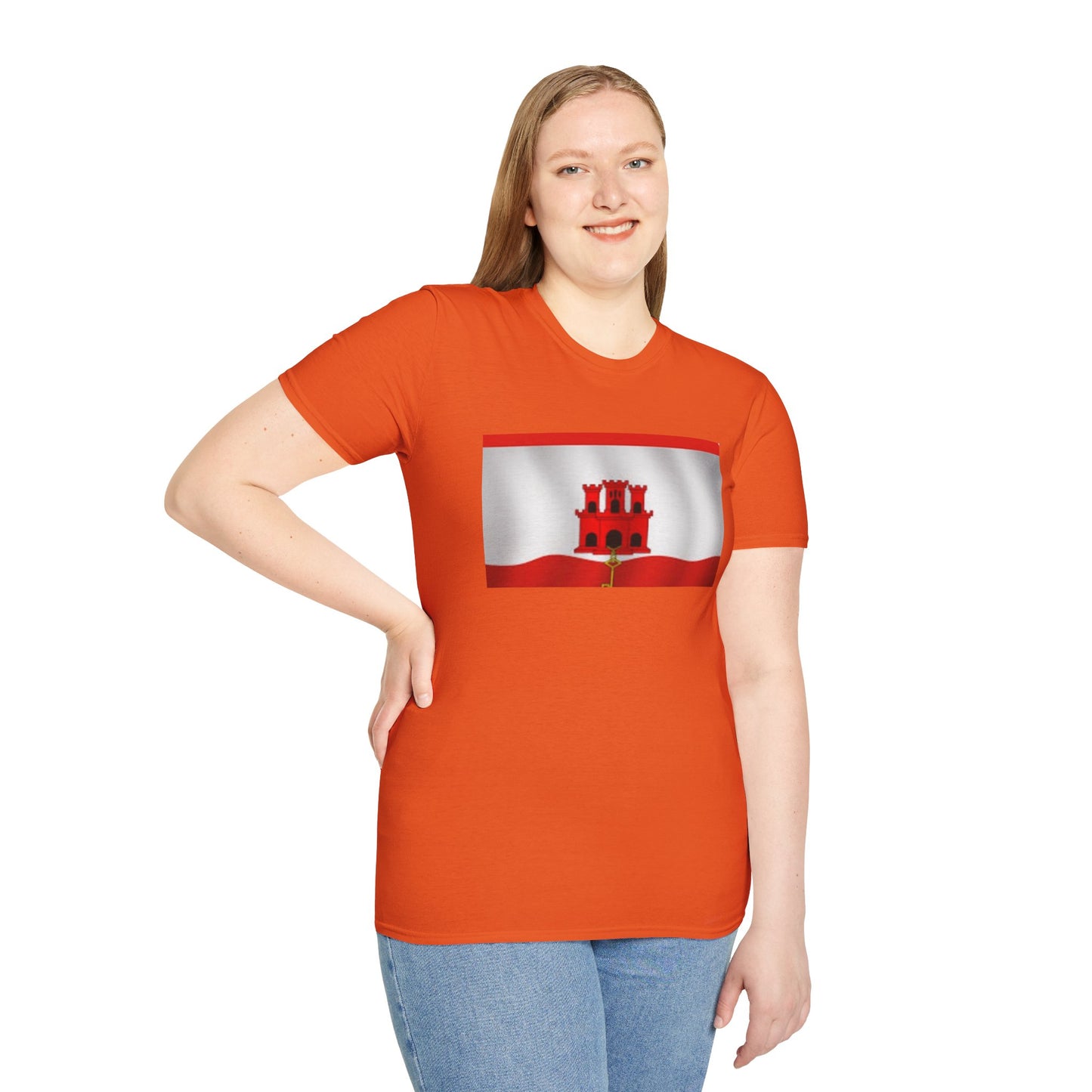 Unisex Softstyle T-Shirt -- Gibraltar