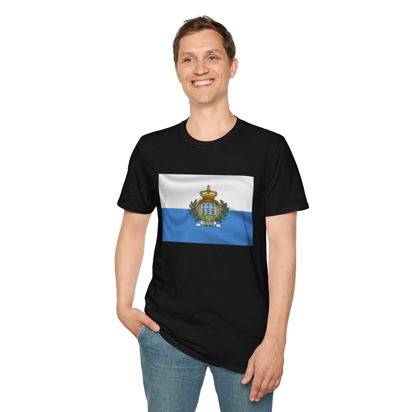 Unisex Softstyle T-Shirt -- San Marino