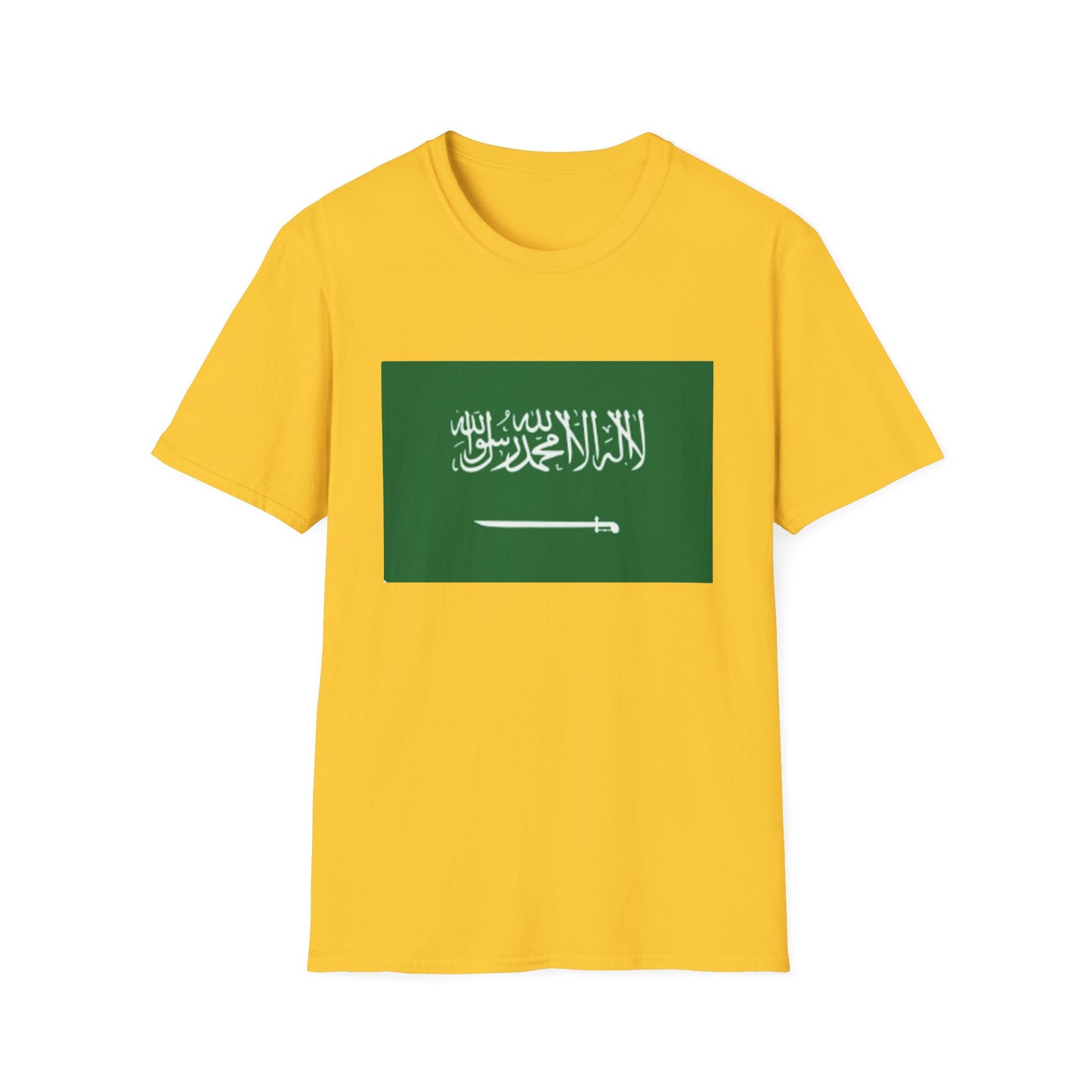 Unisex Softstyle T-Shirt -- Saudi Arabia