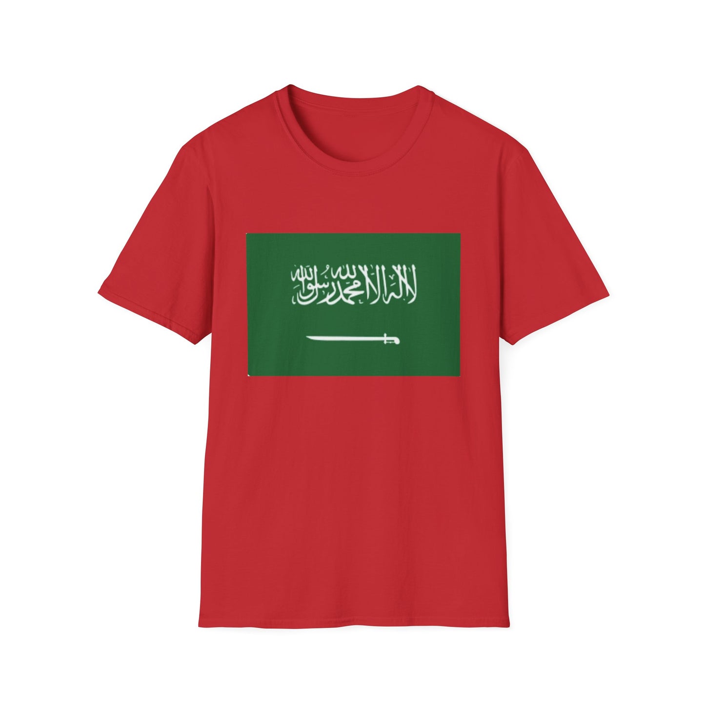 Unisex Softstyle T-Shirt -- Saudi Arabia