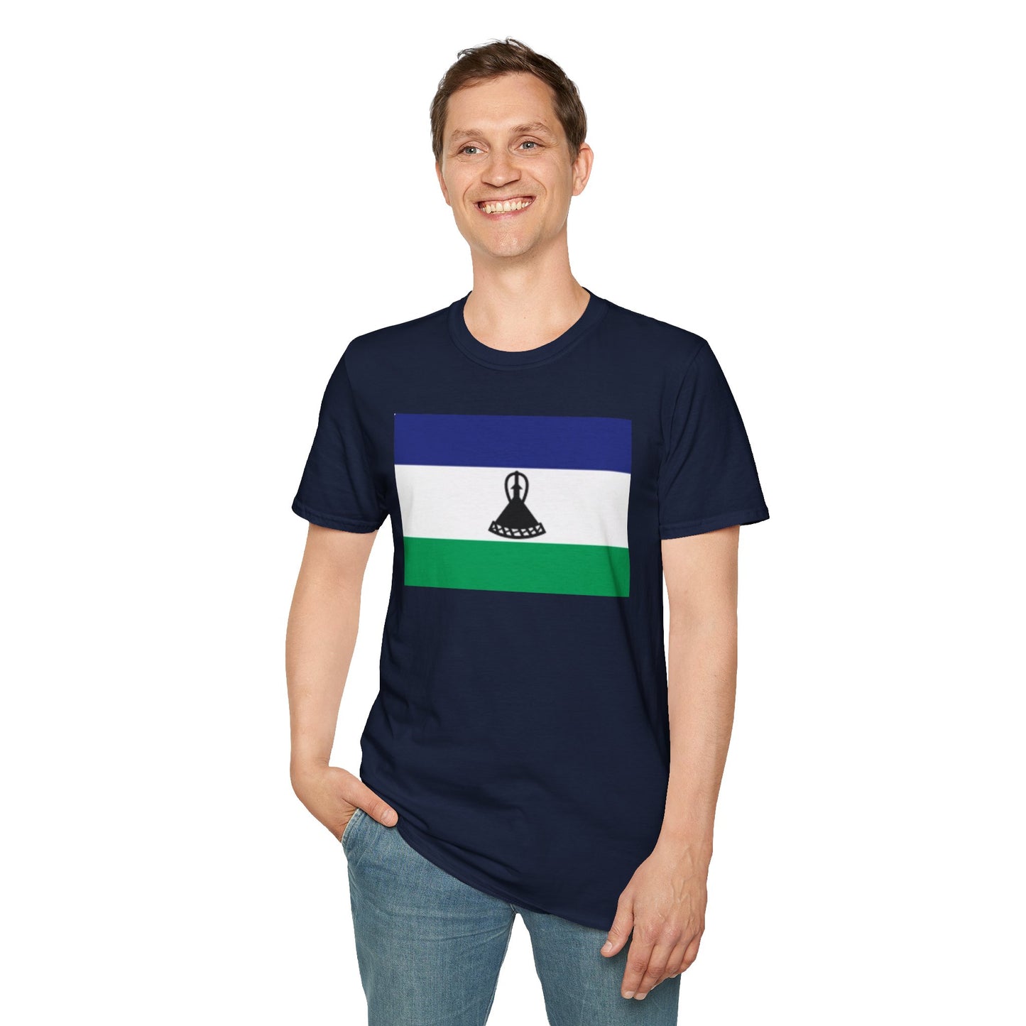 Unisex Softstyle T-Shirt -- Lesotho