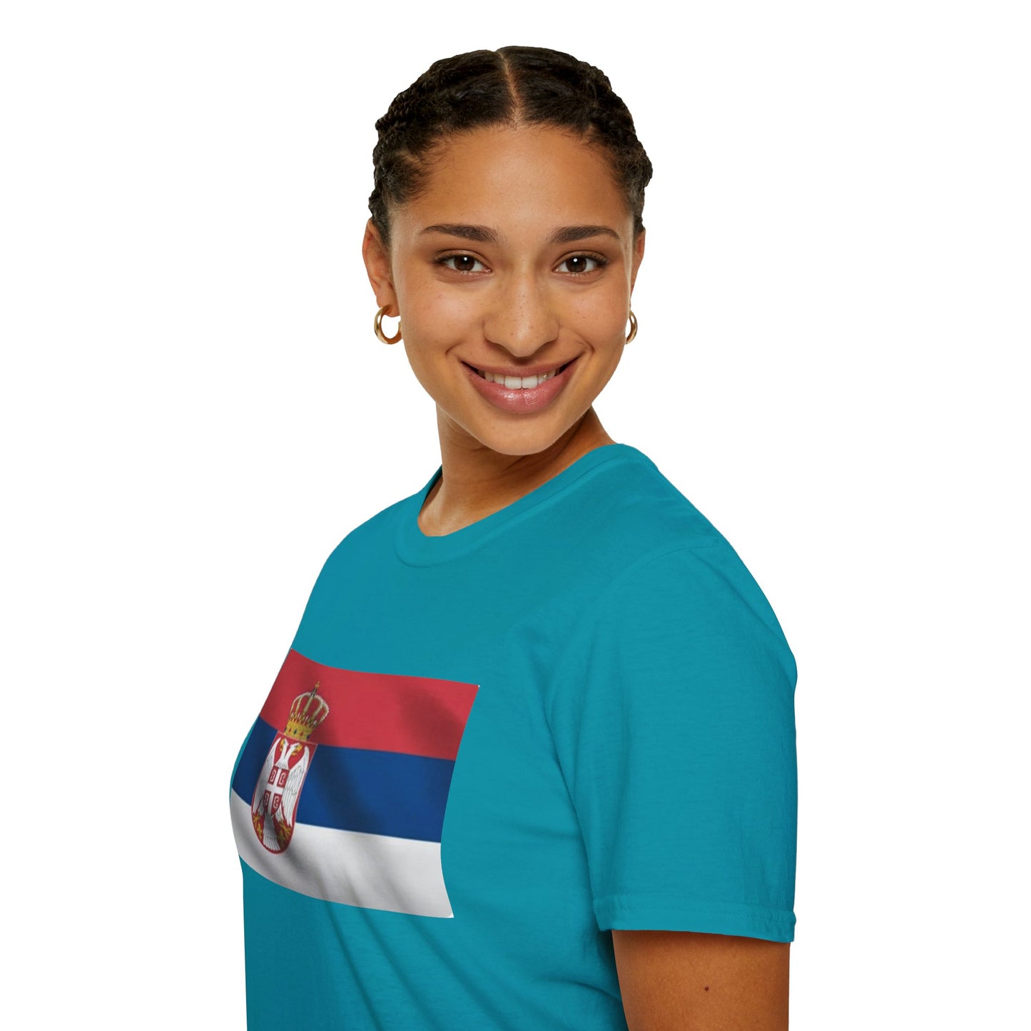 Unisex Softstyle T-Shirt -- Serbia