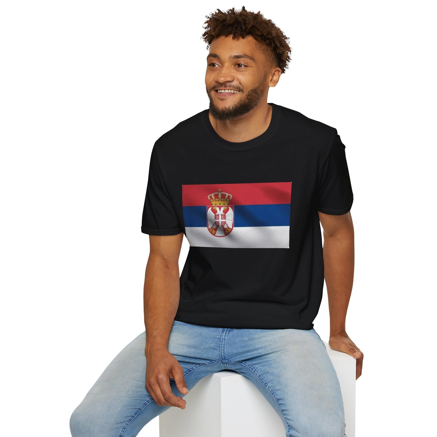 Unisex Softstyle T-Shirt -- Serbia