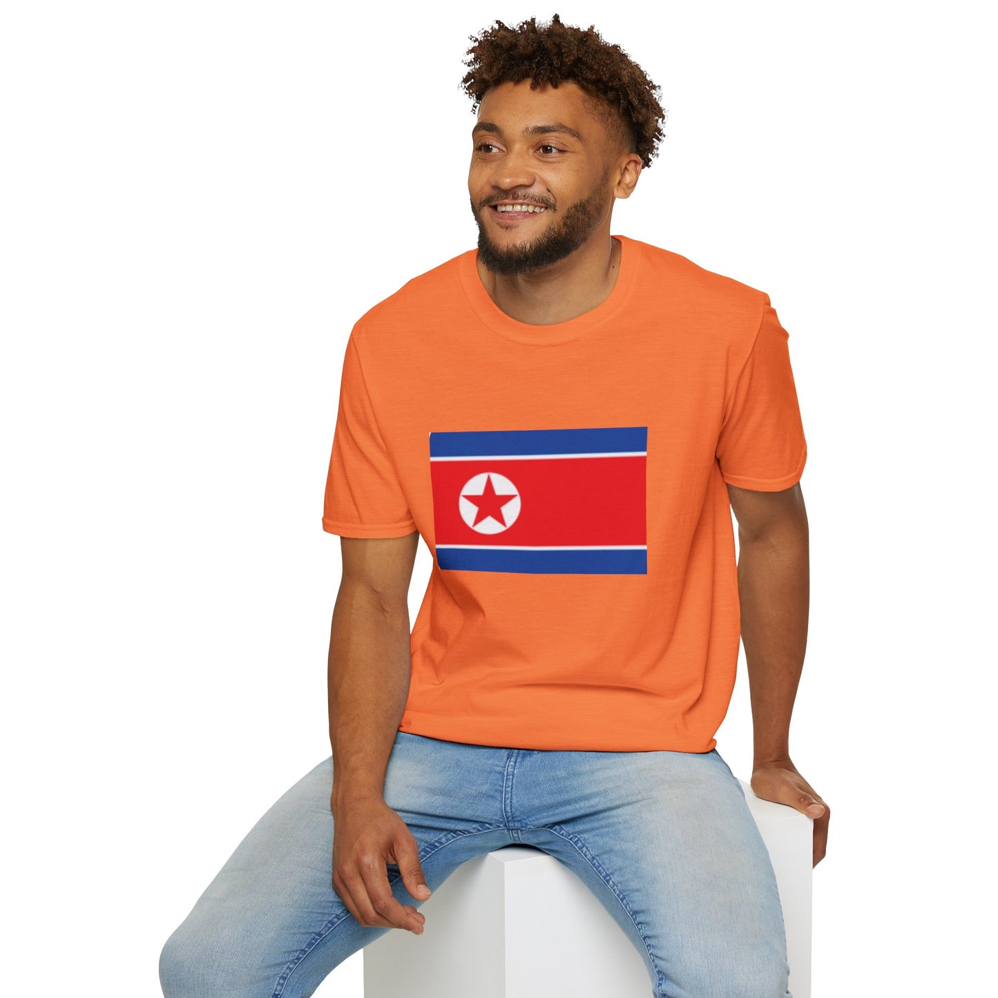 Unisex Softstyle T-Shirt -- North Korea