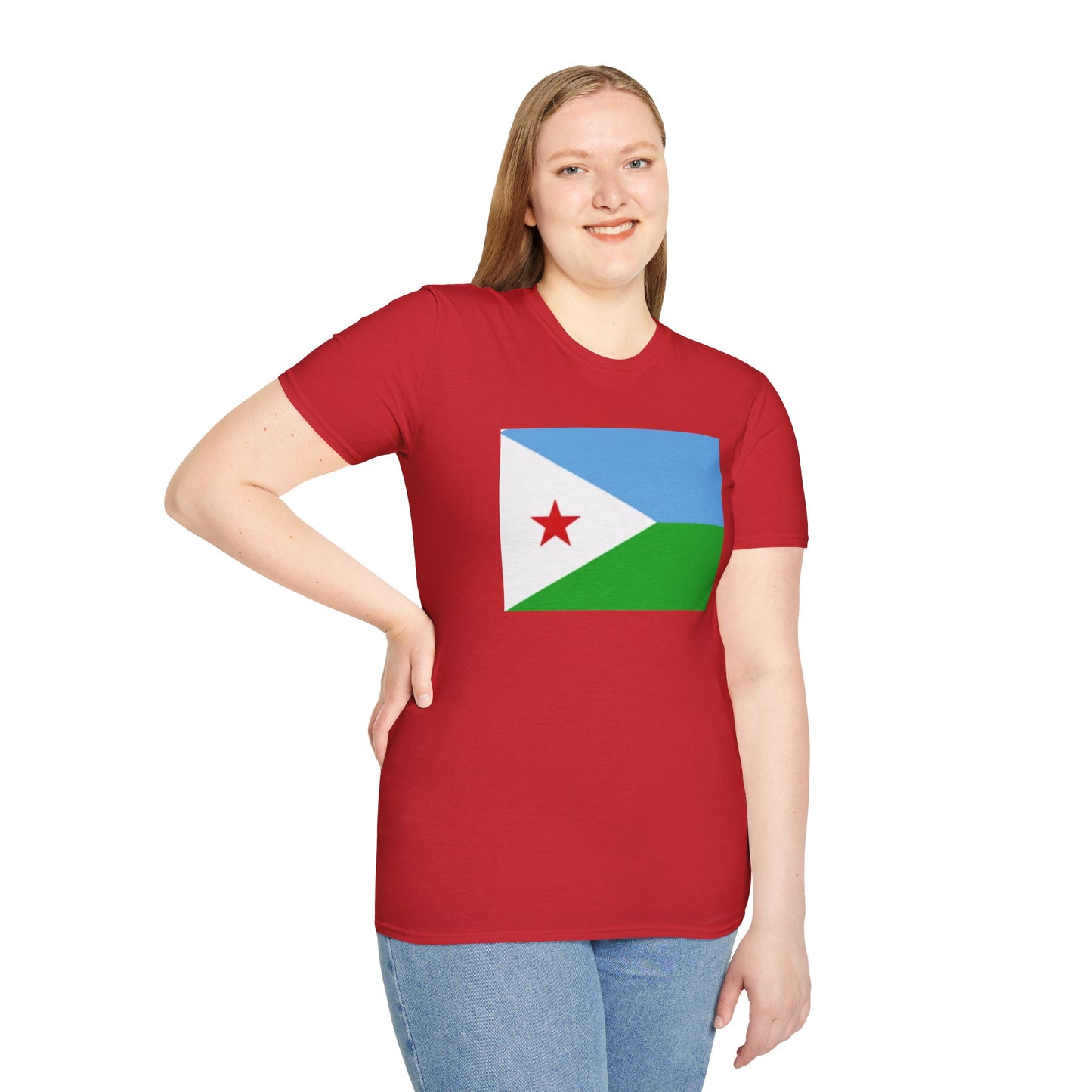 Unisex Softstyle T-Shirt -- Djibouti