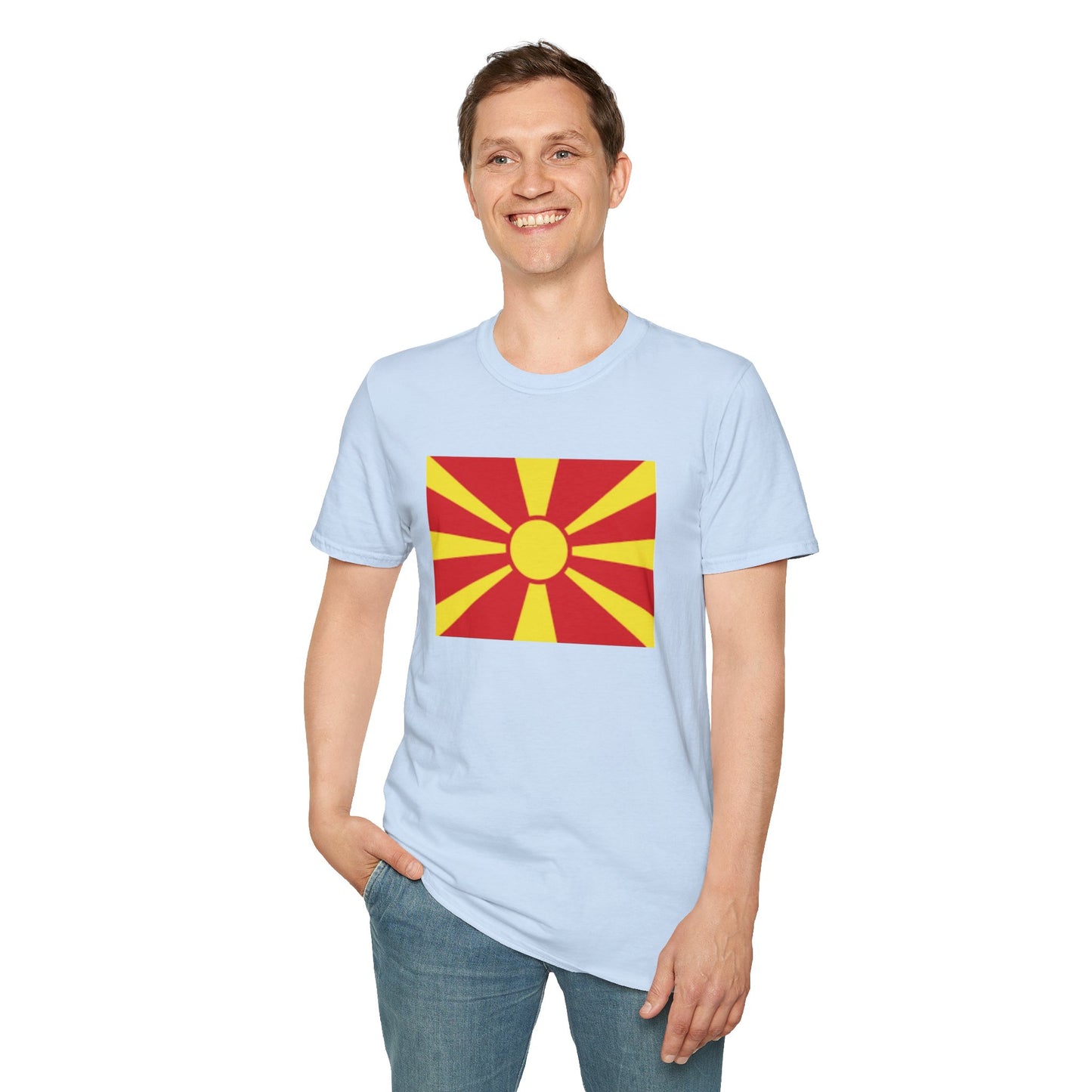 Unisex Softstyle T-Shirt -- North Macedonia