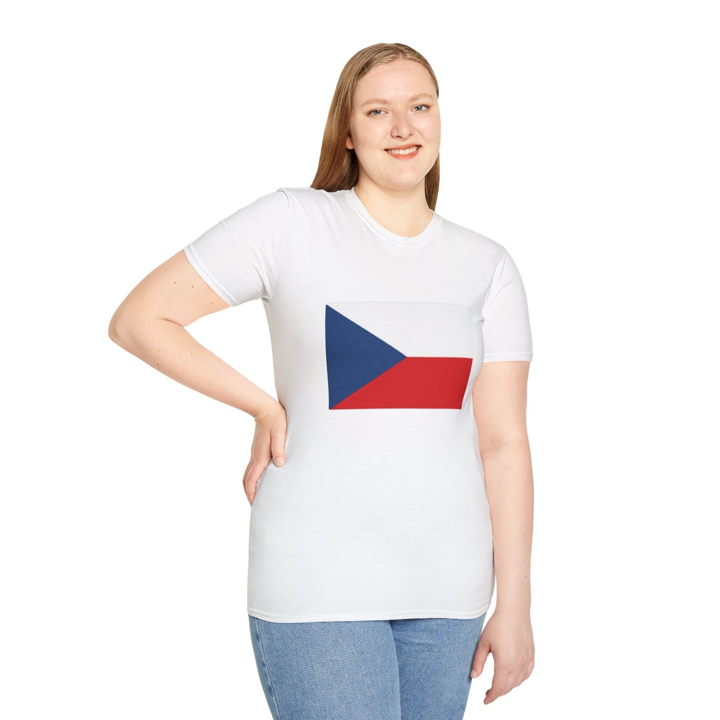 Unisex Softstyle T-Shirt -- Czechia