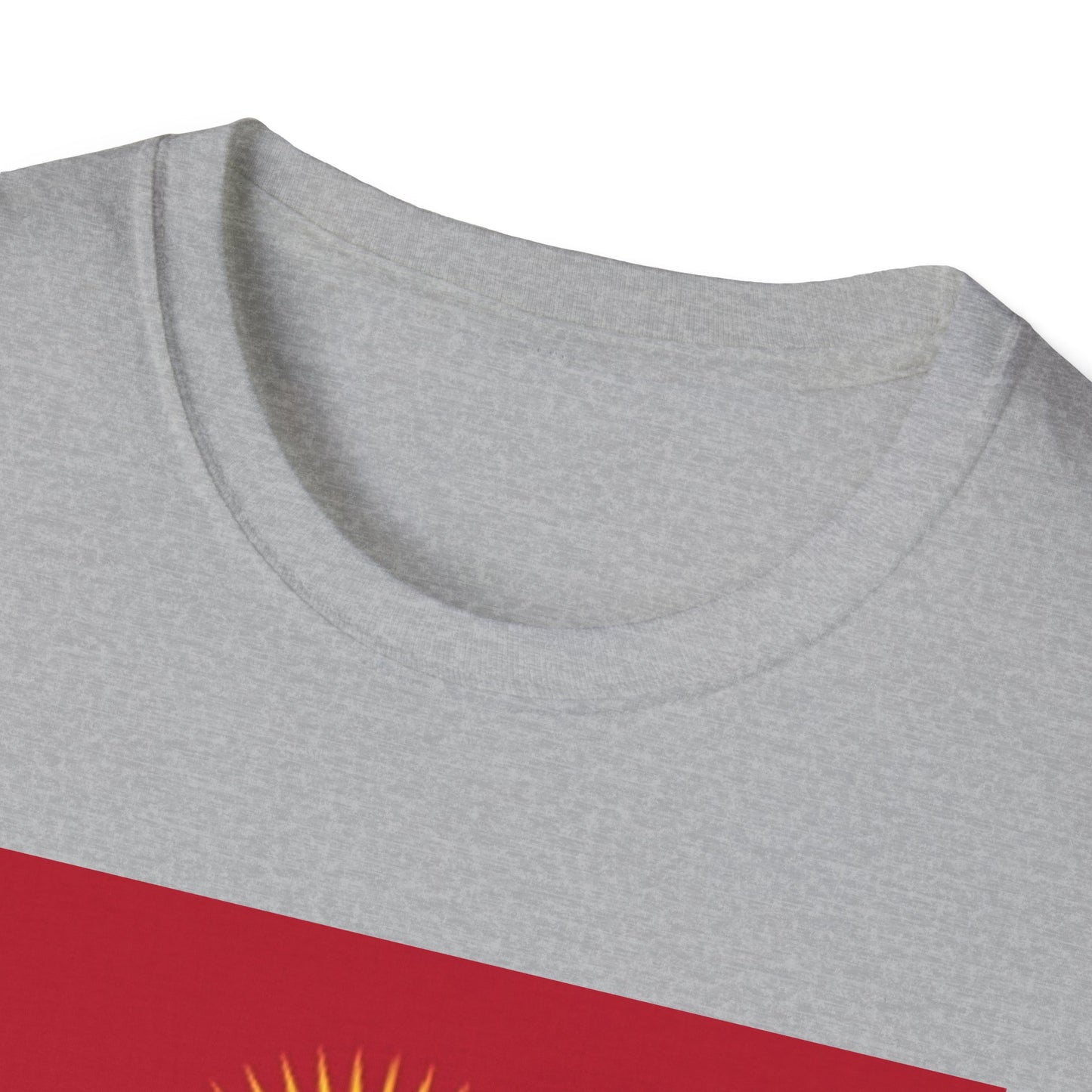 Unisex Softstyle T-Shirt -- Kyrgyzstan