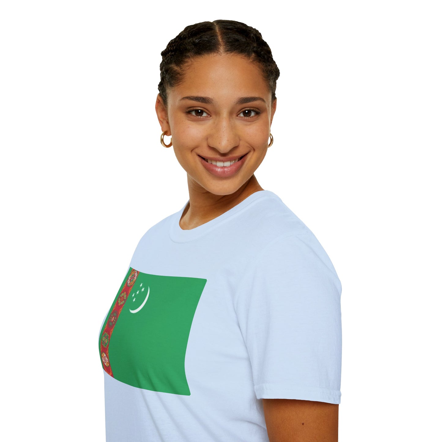 Unisex Softstyle T-Shirt -- Turkmenistan