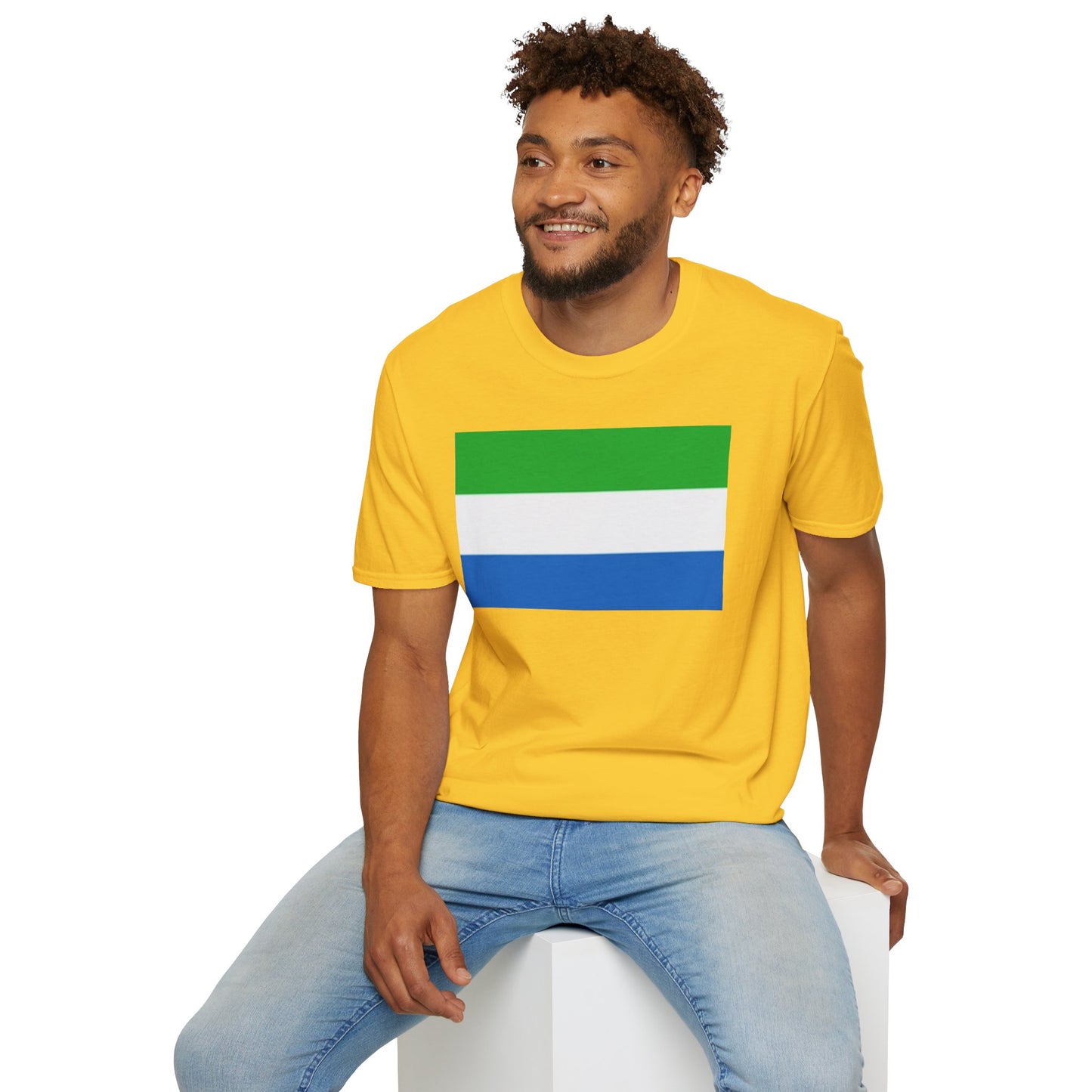 Unisex Softstyle T-Shirt -- Sierra Leone