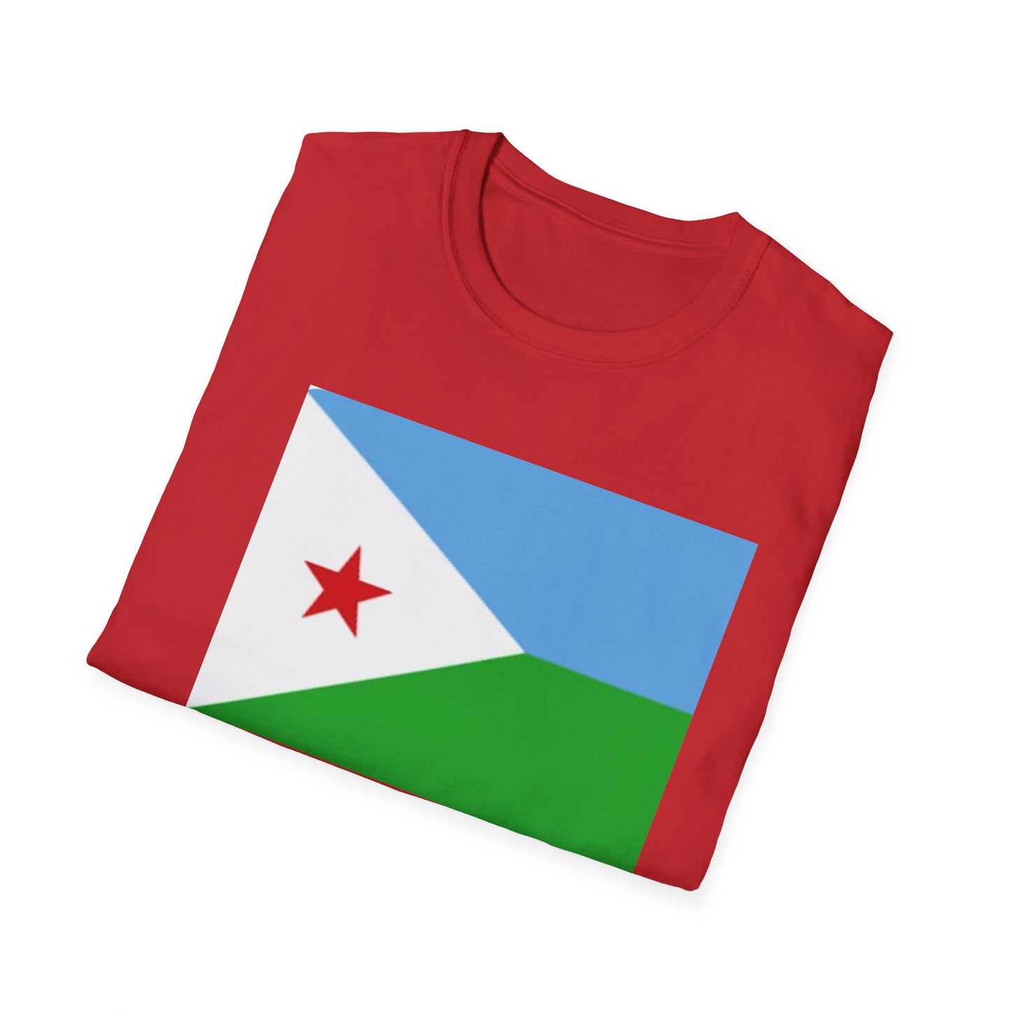 Unisex Softstyle T-Shirt -- Djibouti