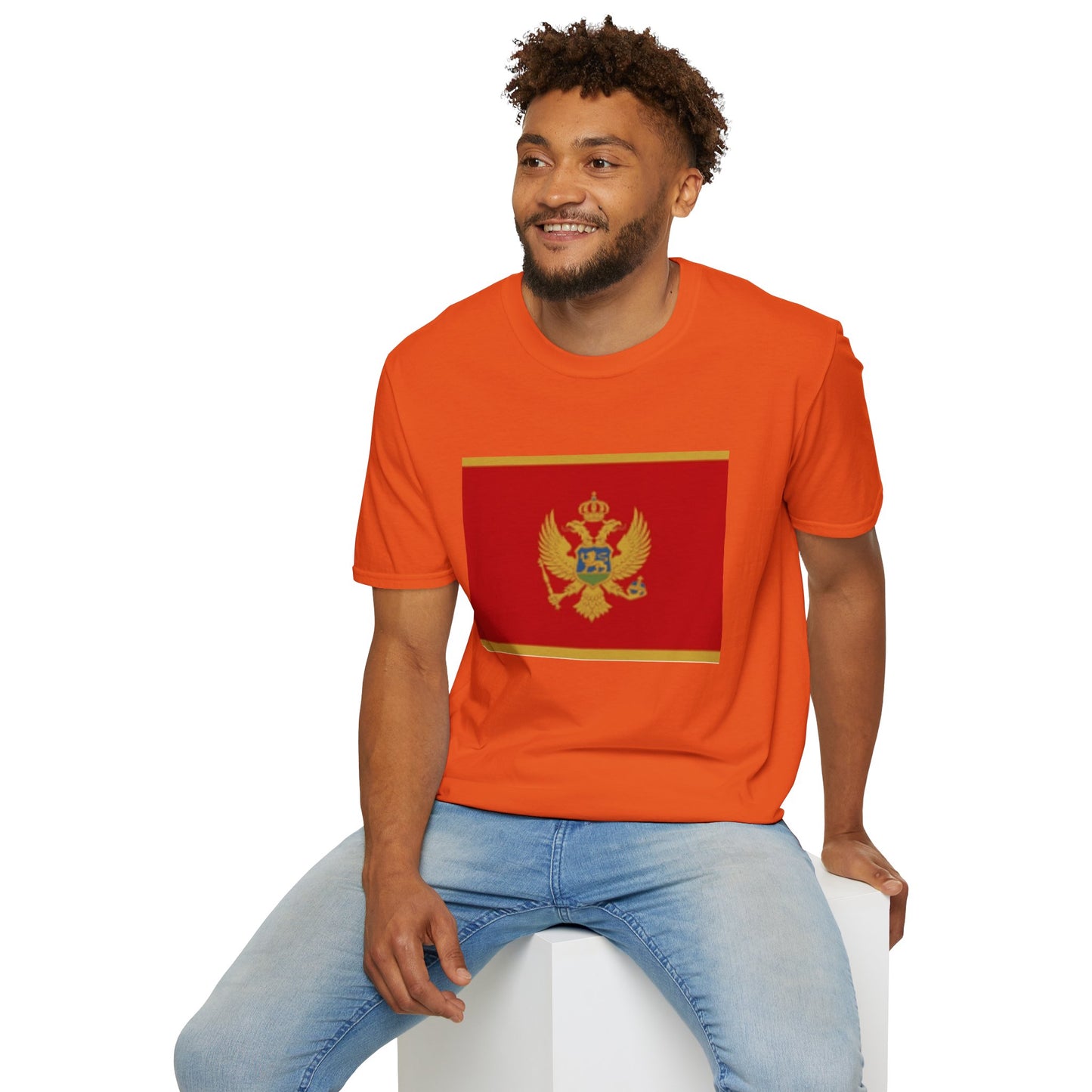 Unisex Softstyle T-Shirt -- Montenegro