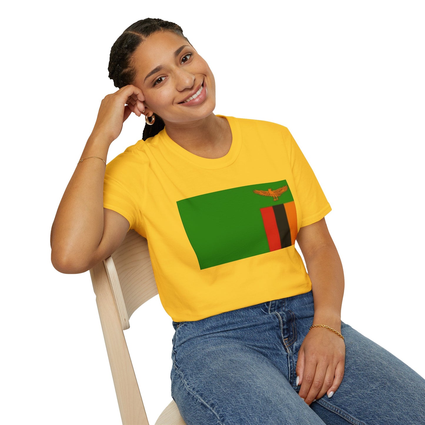 Unisex Softstyle T-Shirt -- Zambia