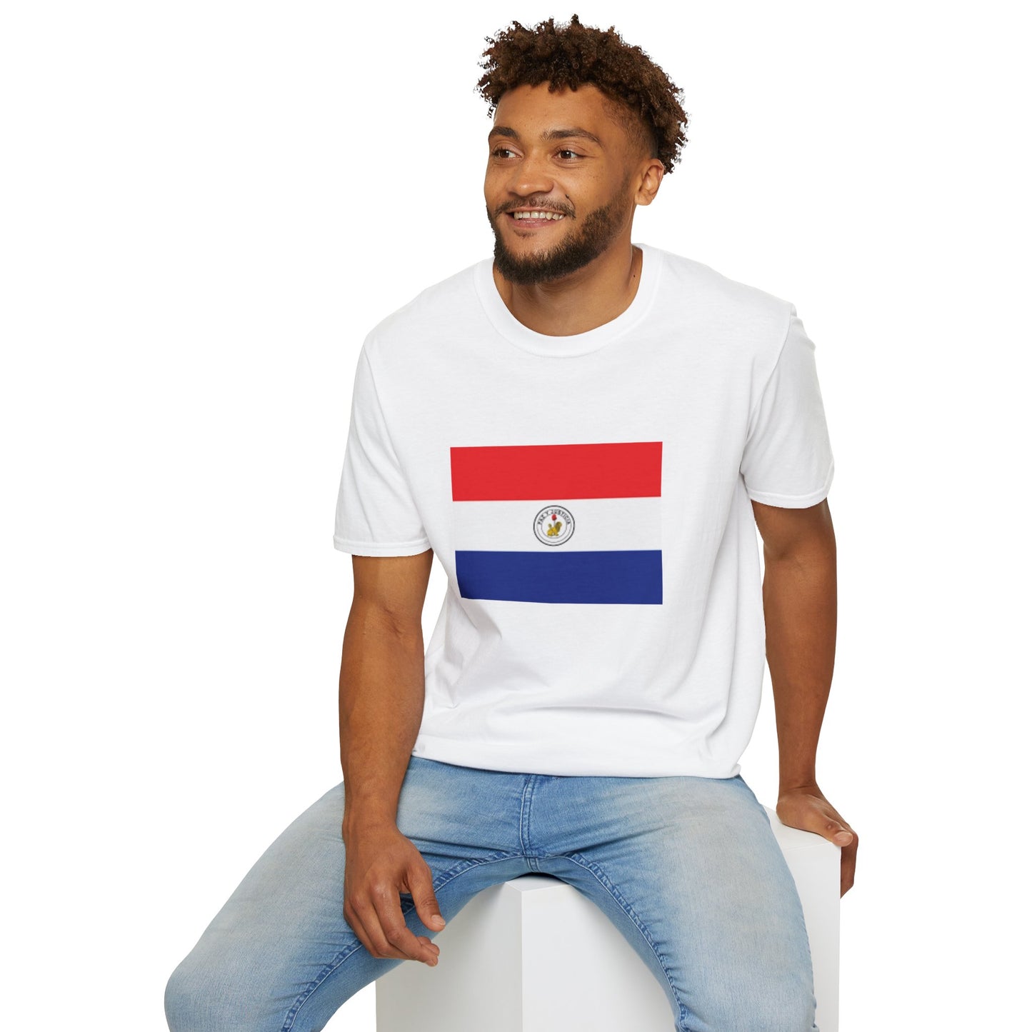 Unisex Softstyle T-Shirt -- Paraguay
