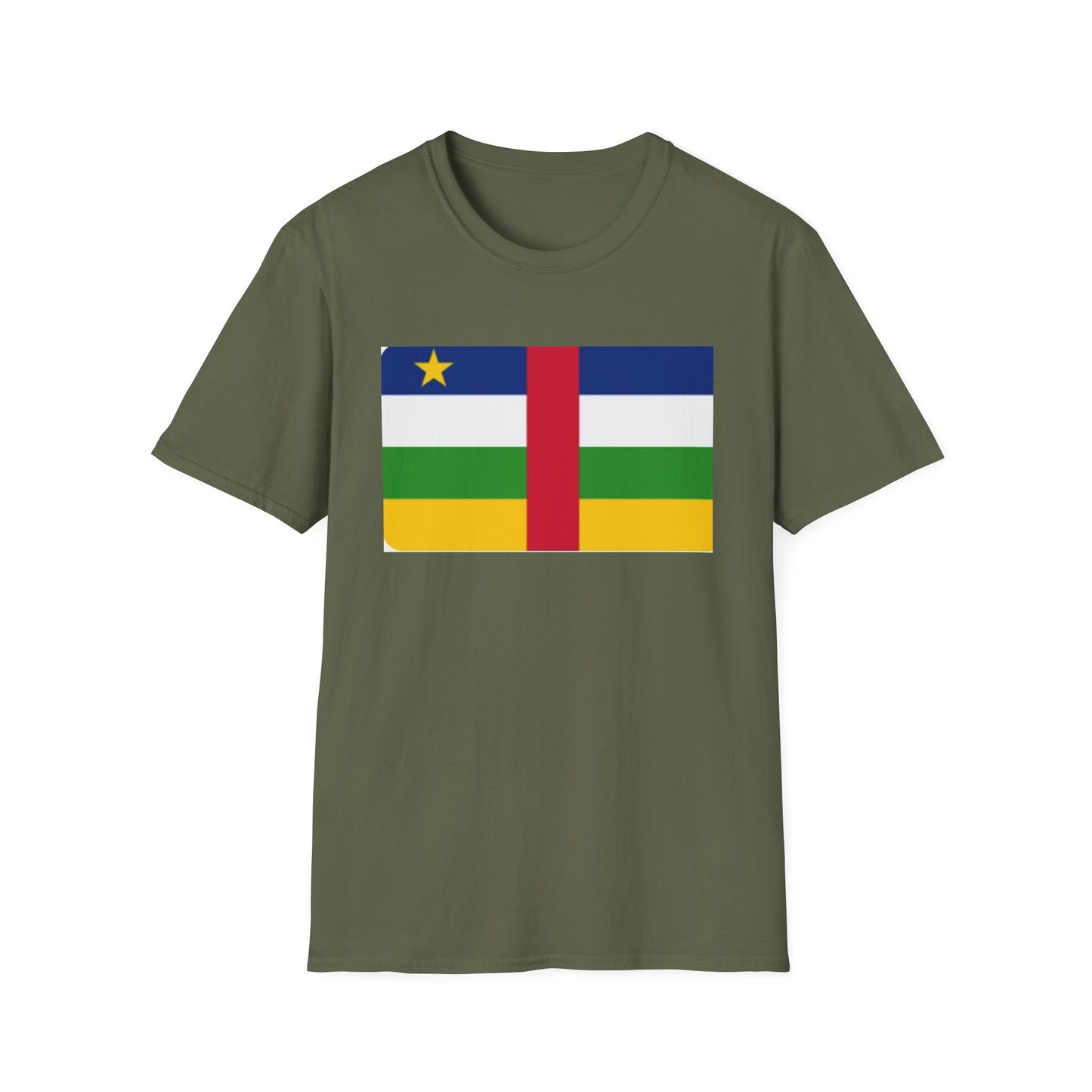 Unisex Softstyle T-Shirt - Central African Republic