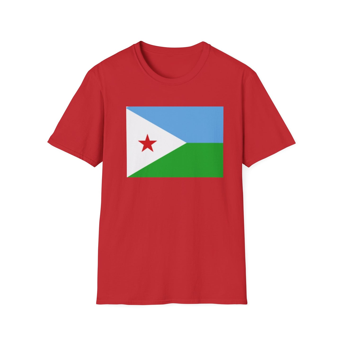 Unisex Softstyle T-Shirt -- Djibouti