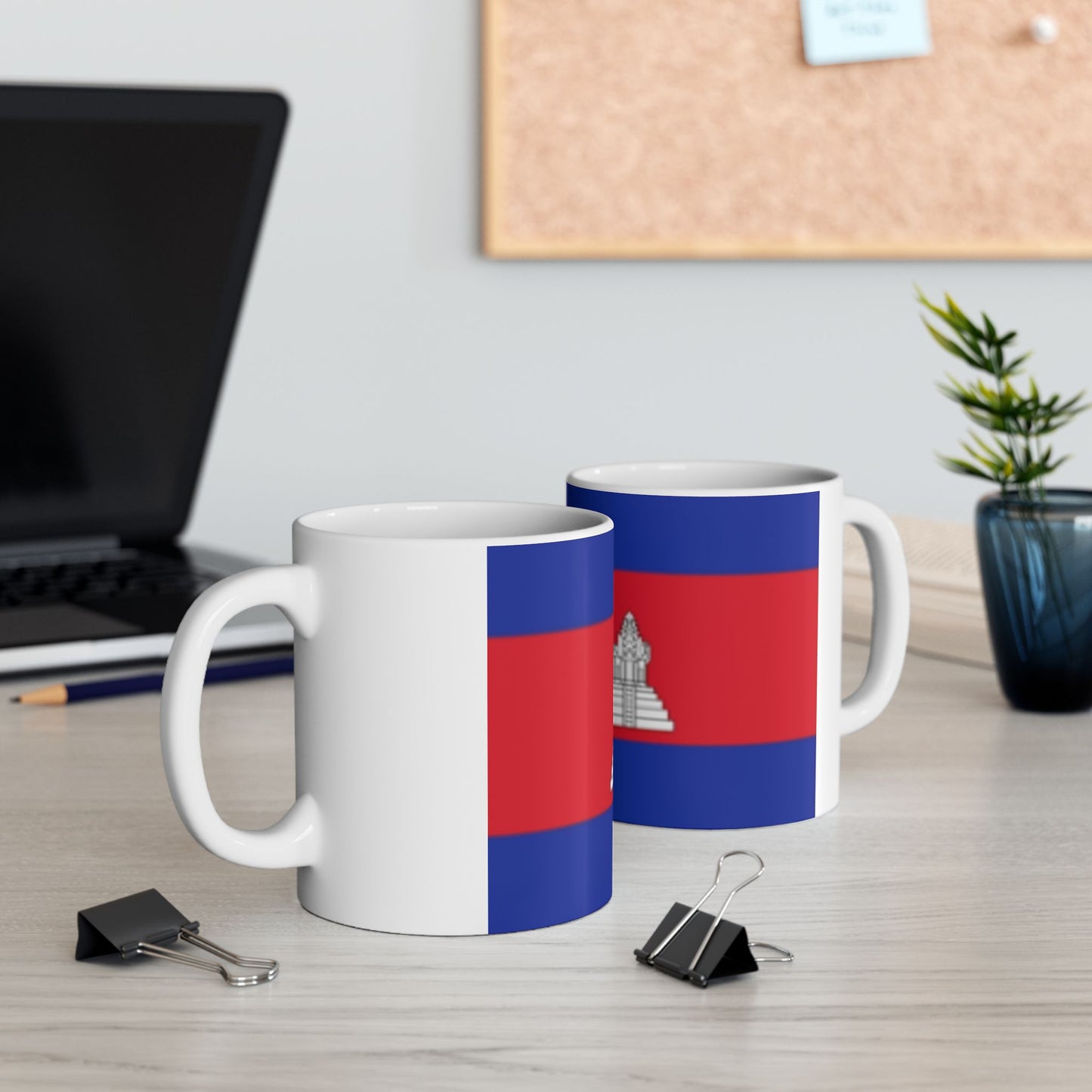 Ceramic Mug, 11oz -- Cambodia