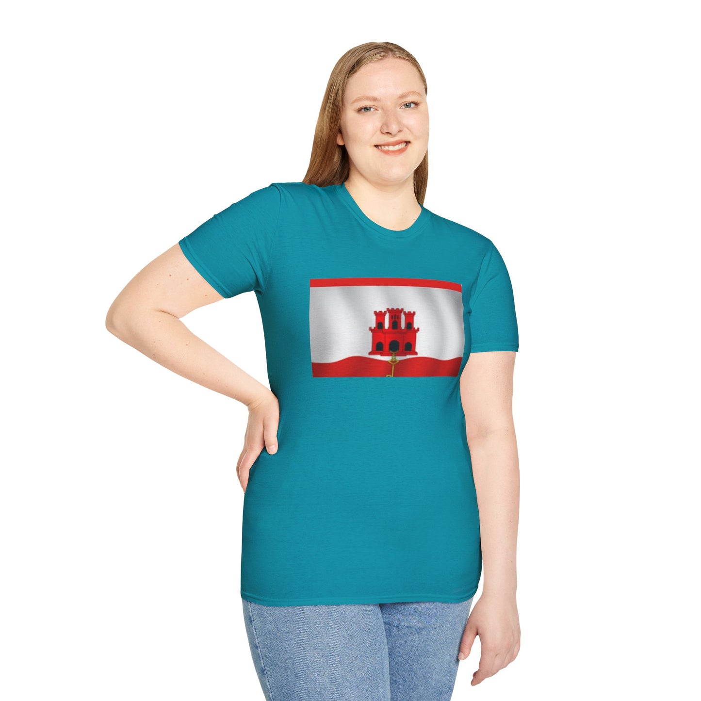 Unisex Softstyle T-Shirt -- Gibraltar