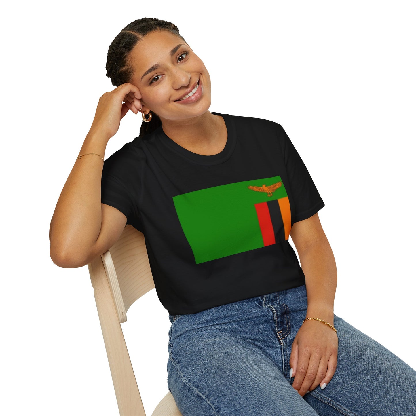 Unisex Softstyle T-Shirt -- Zambia