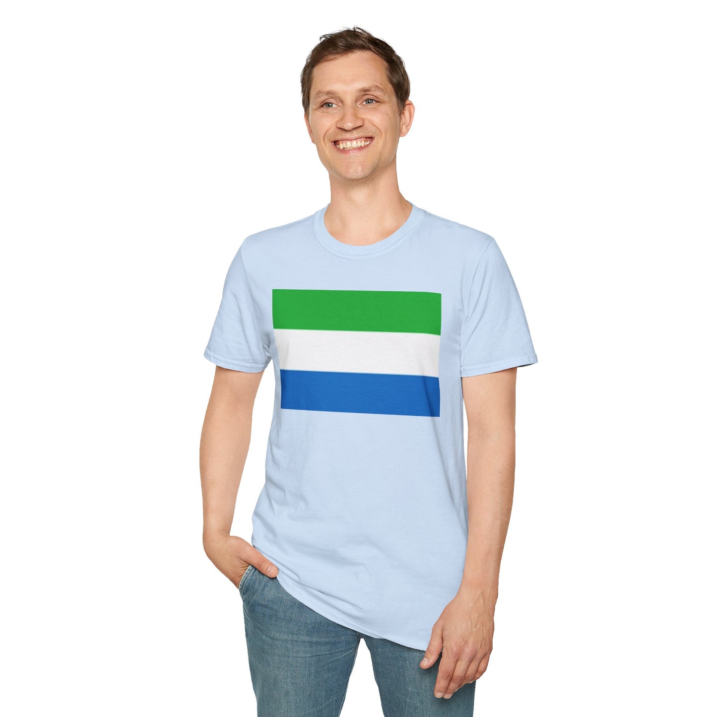 Unisex Softstyle T-Shirt -- Sierra Leone