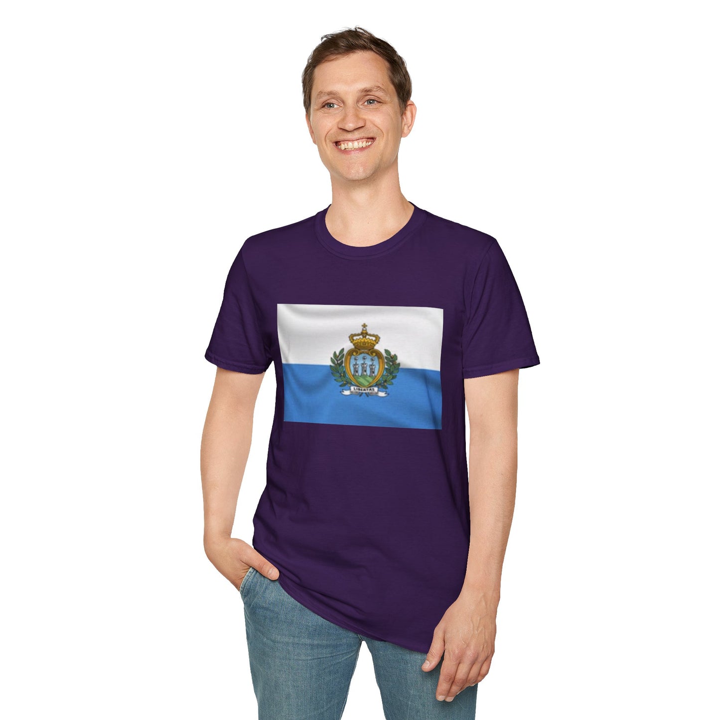 Unisex Softstyle T-Shirt -- San Marino