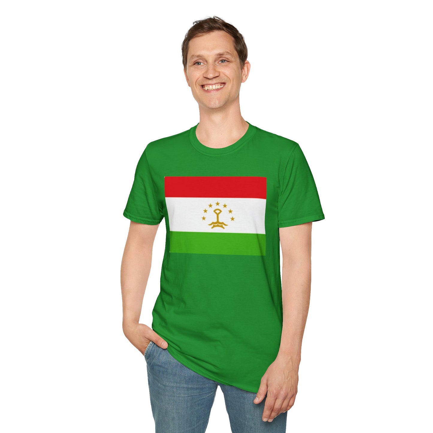 Unisex Softstyle T-Shirt -- Tajikistan