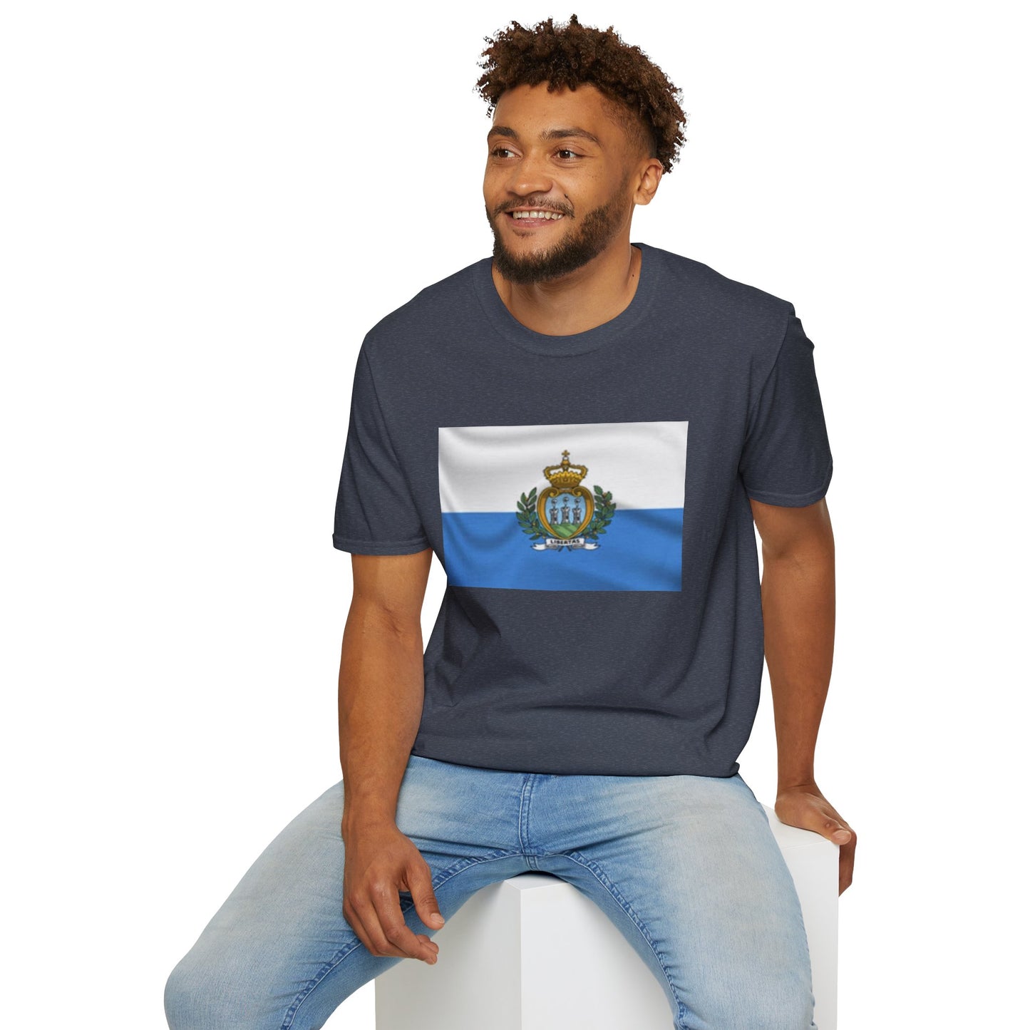 Unisex Softstyle T-Shirt -- San Marino