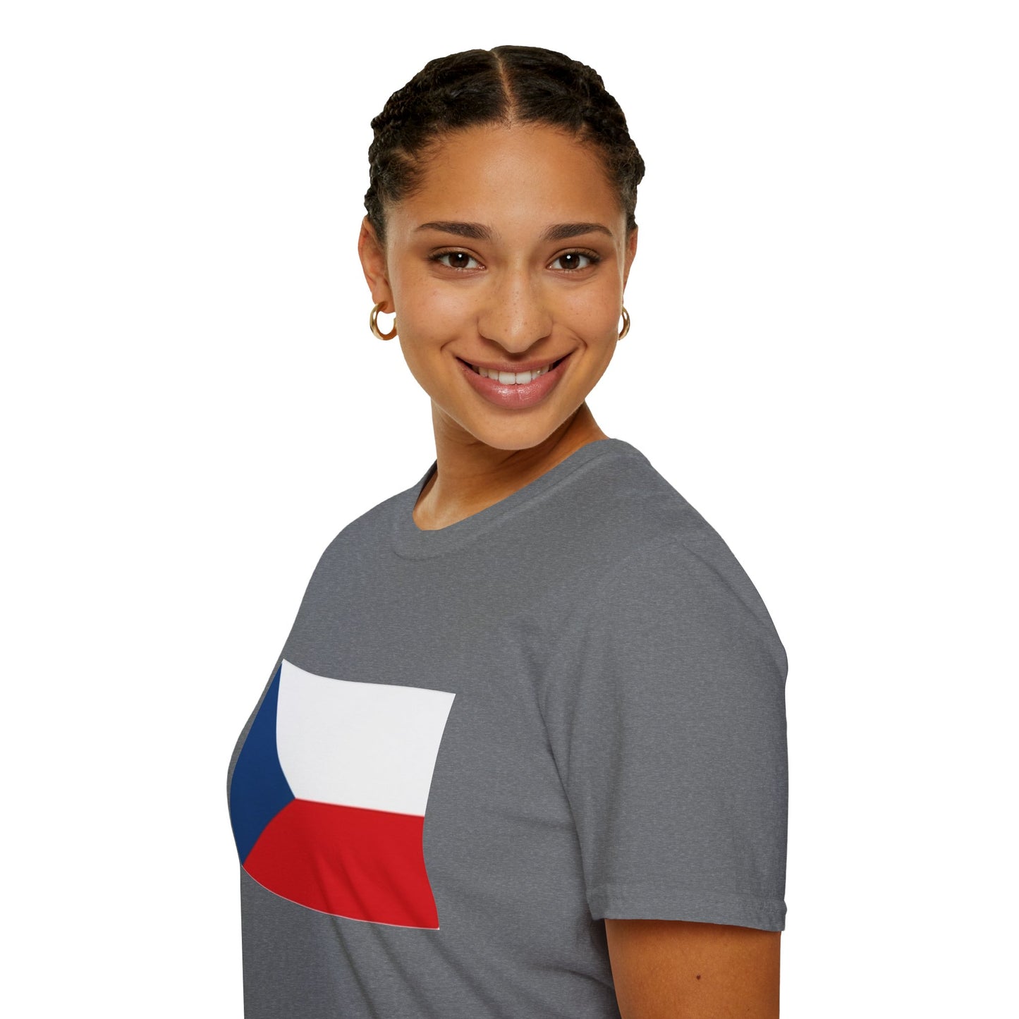 Unisex Softstyle T-Shirt -- Czechia