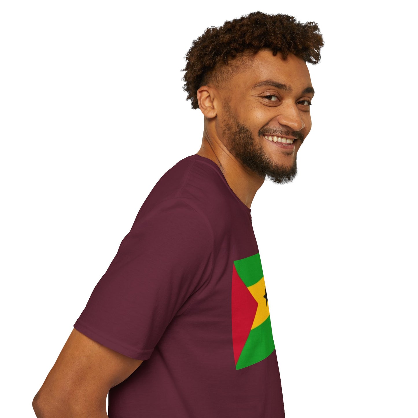 Unisex Softstyle T-Shirt -- Sao Tome and Principe