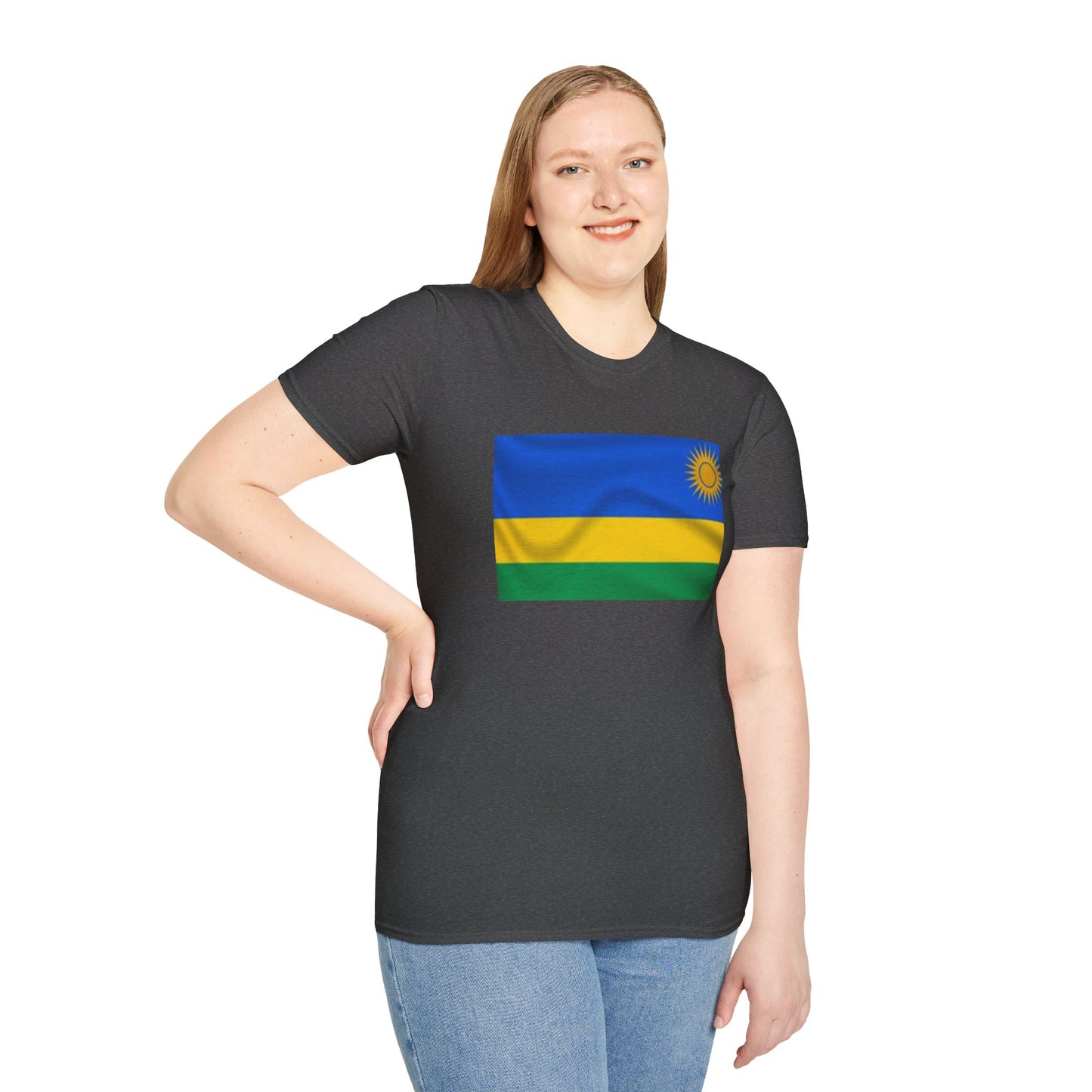 Unisex Softstyle T-Shirt -- Rwanda