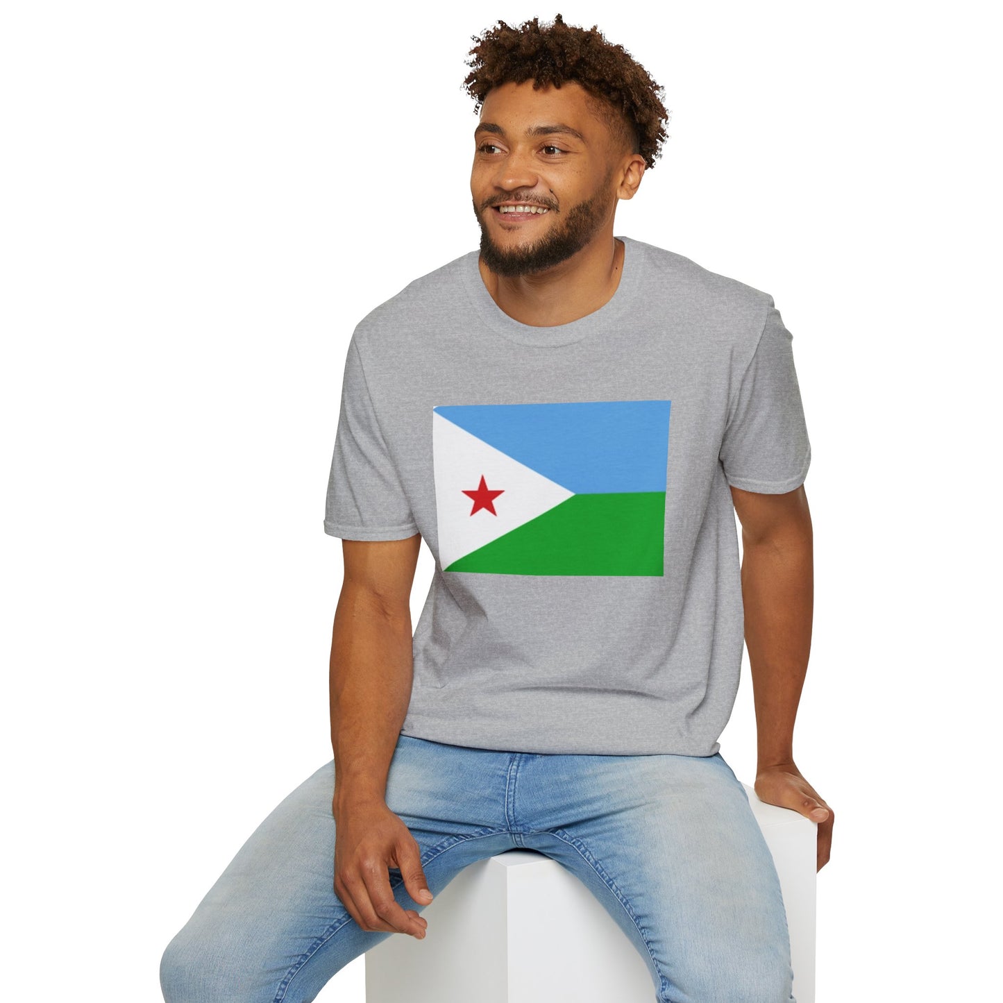 Unisex Softstyle T-Shirt -- Djibouti