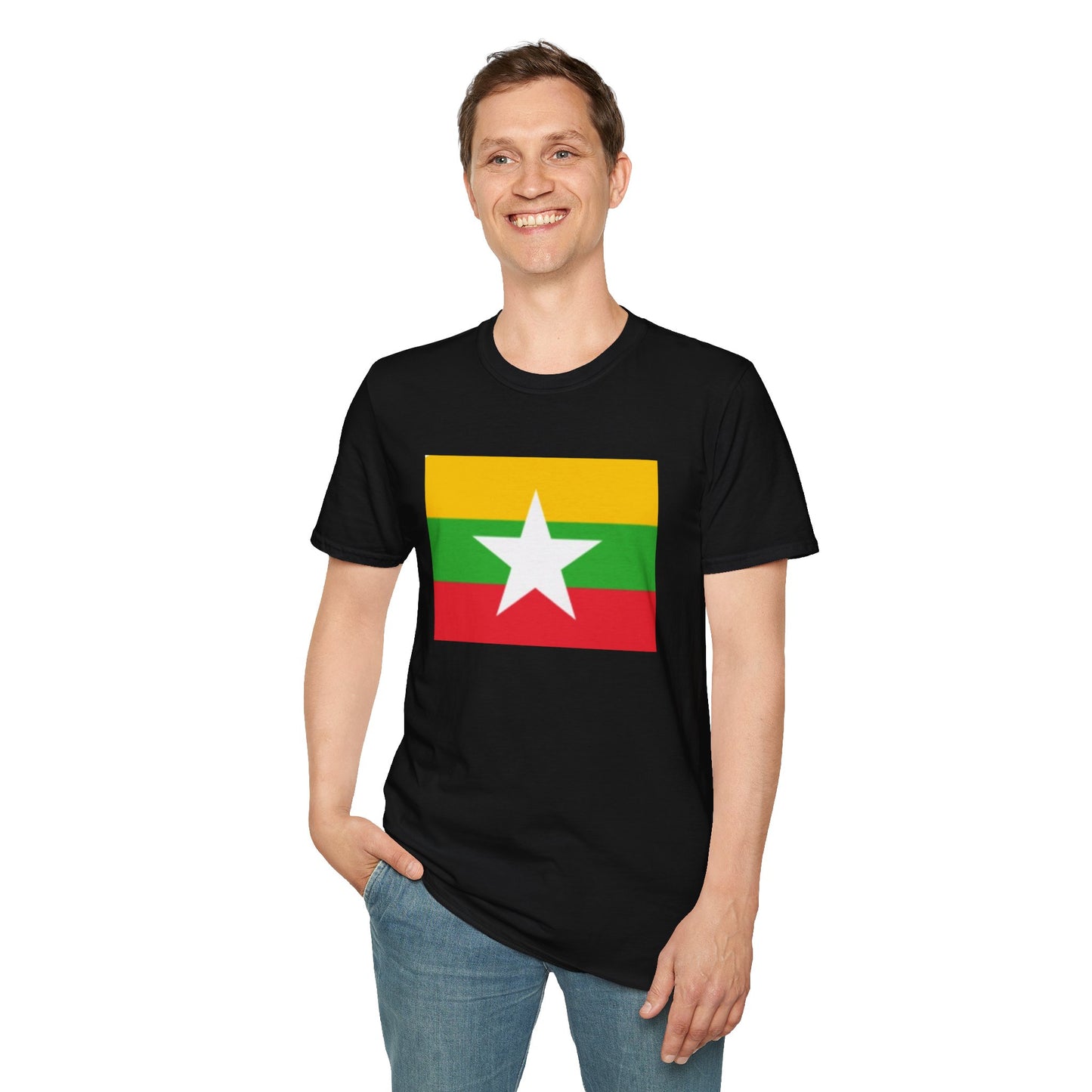 Unisex Softstyle T-Shirt -- Myanmar