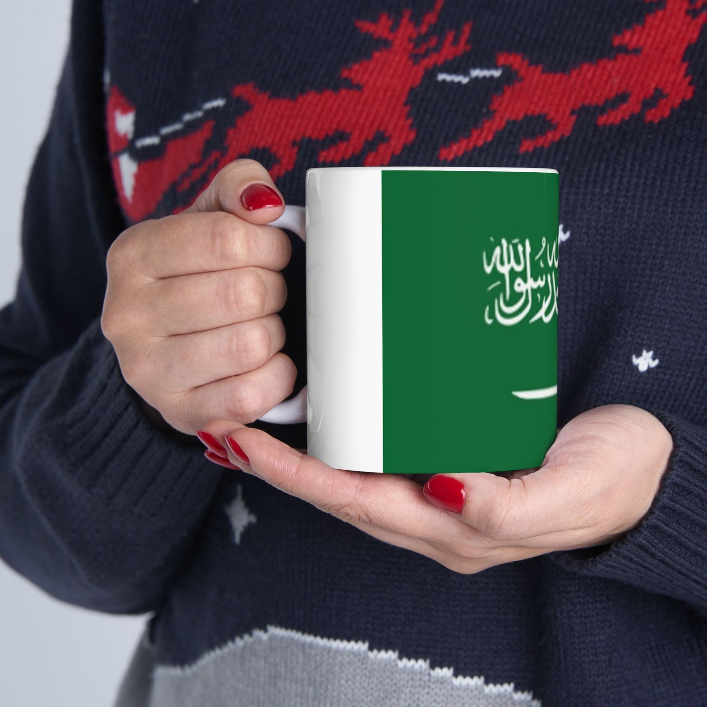 Ceramic Mug, 11oz -- Saudi Arabia