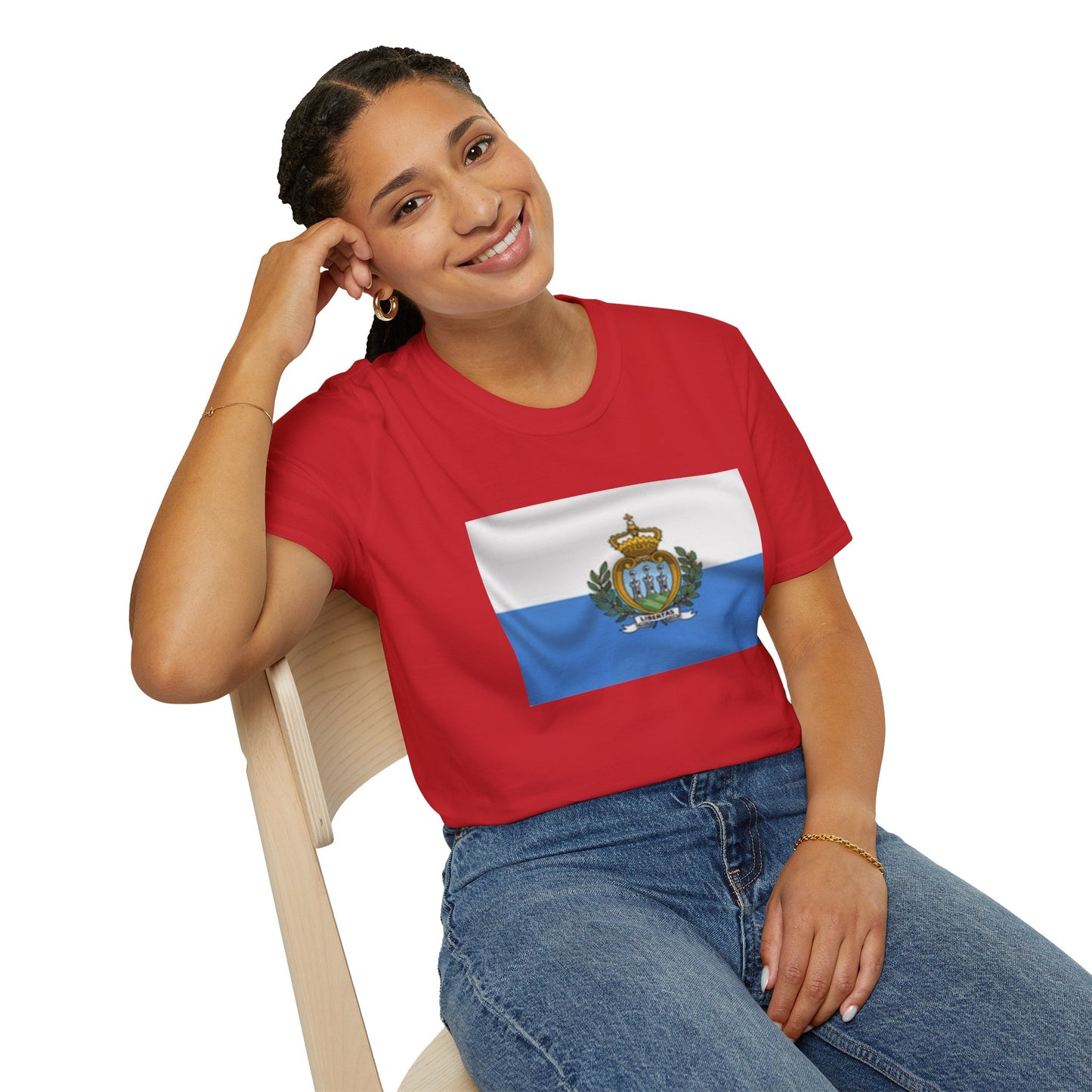 Unisex Softstyle T-Shirt -- San Marino