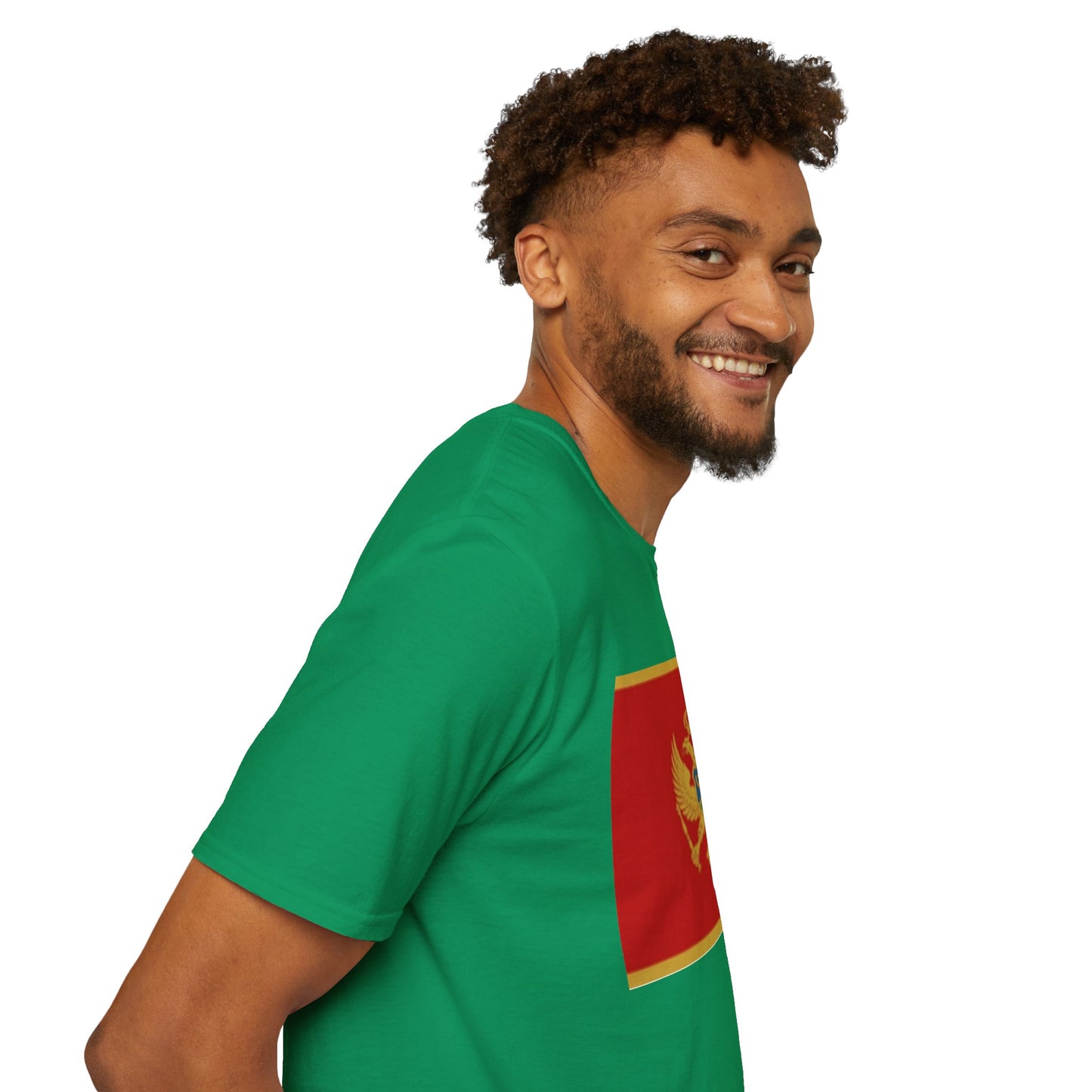 Unisex Softstyle T-Shirt -- Montenegro