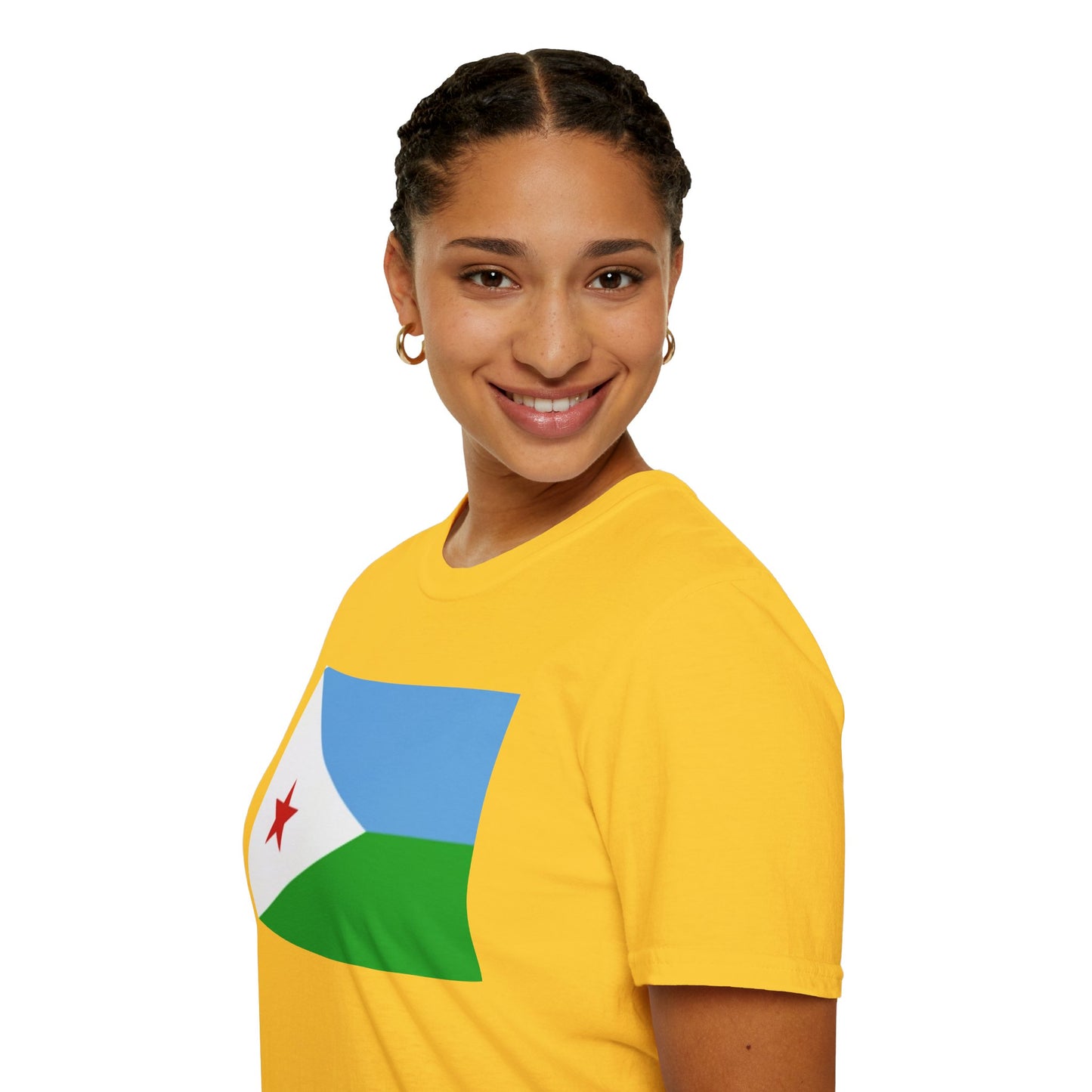 Unisex Softstyle T-Shirt -- Djibouti