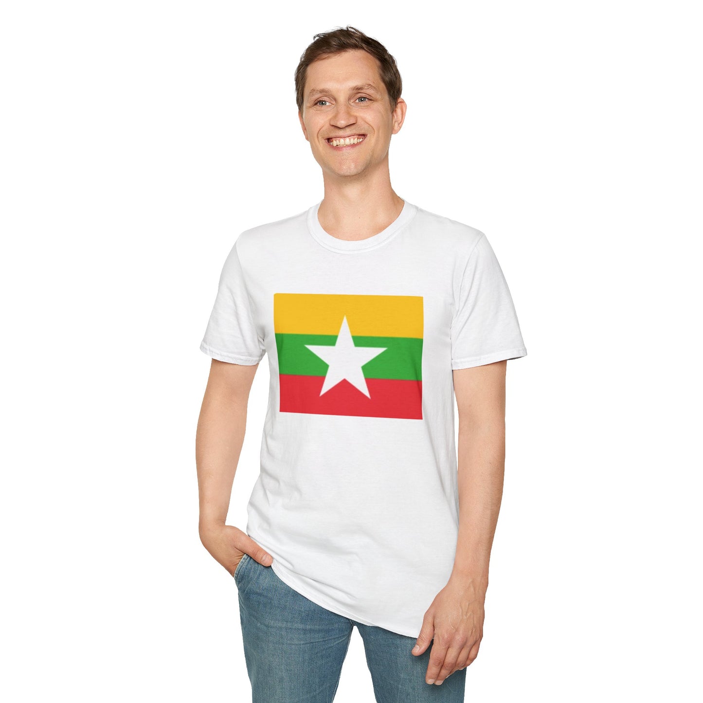 Unisex Softstyle T-Shirt -- Myanmar
