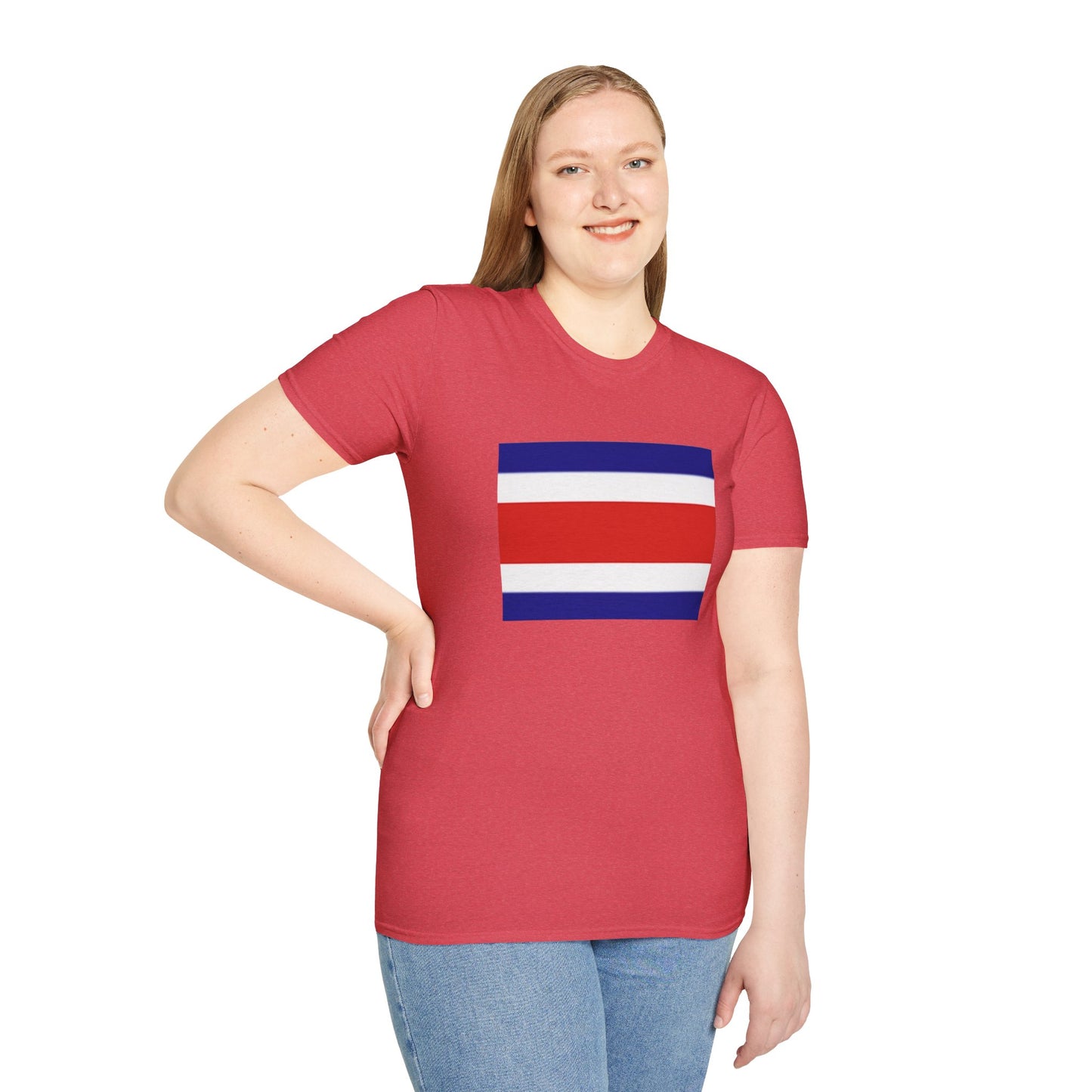 Unisex Softstyle T-Shirt -- Costa Rica