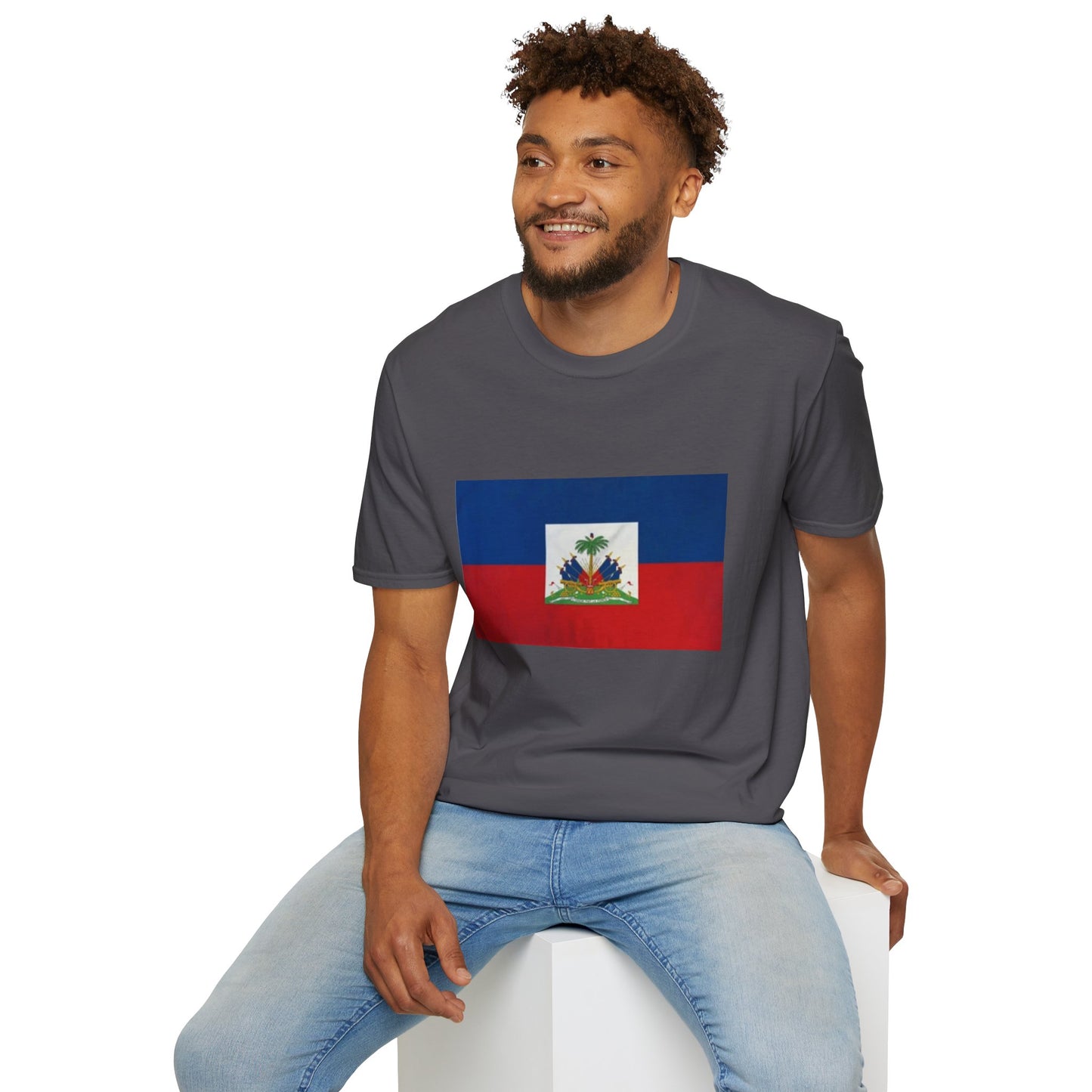 Unisex Softstyle T-Shirt -- Haiti